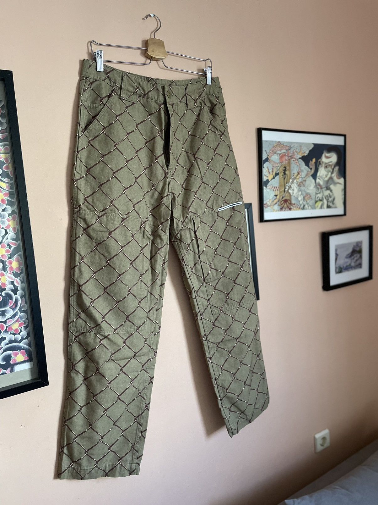 thisisneverthat Thisisneverthat double knee carpenter fence panel work pants Size US 32 / EU 48 - 1 Thumbnail