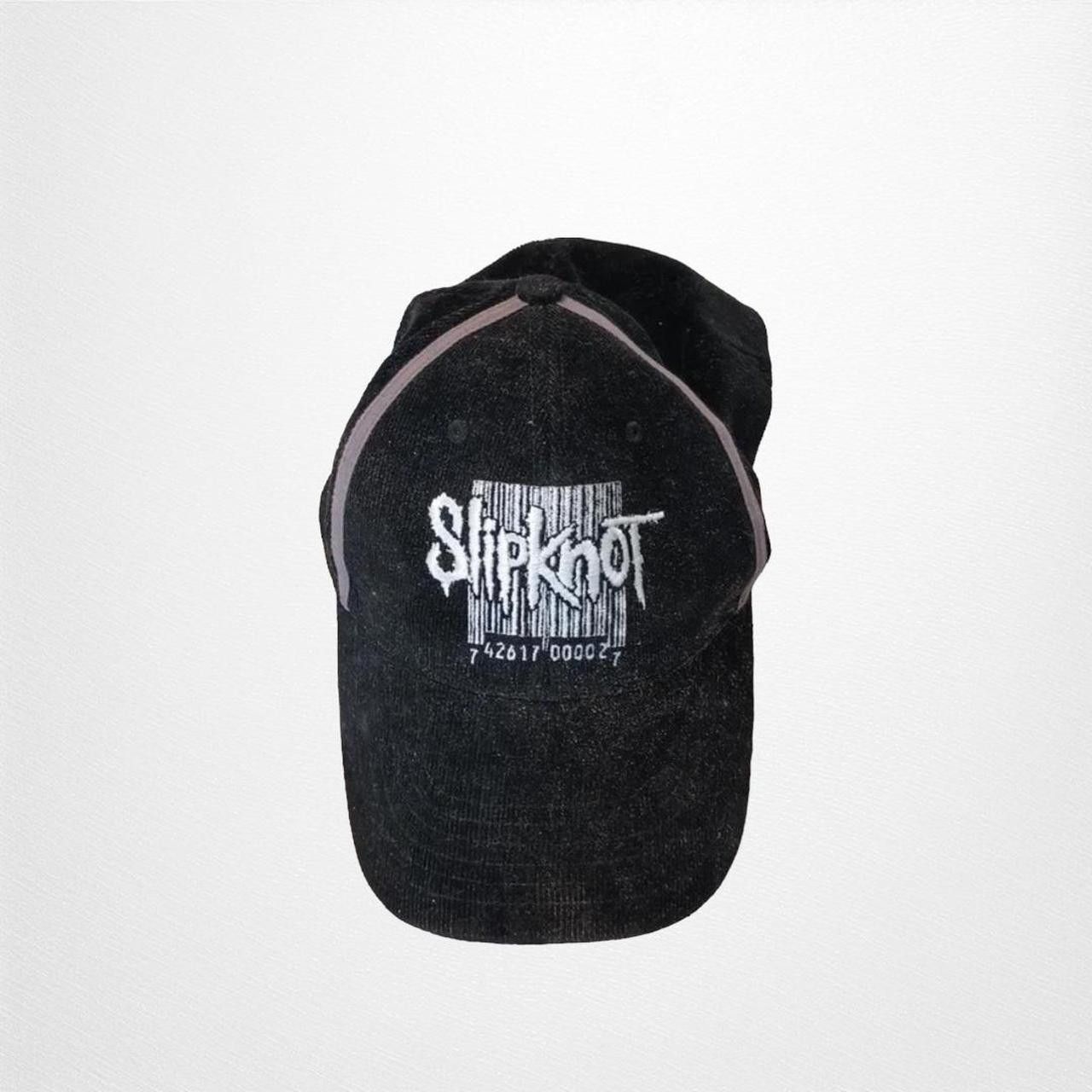 Vintage Slipknot Vintage 2004 Corduroy Black Stretch Fit Hat Grailed