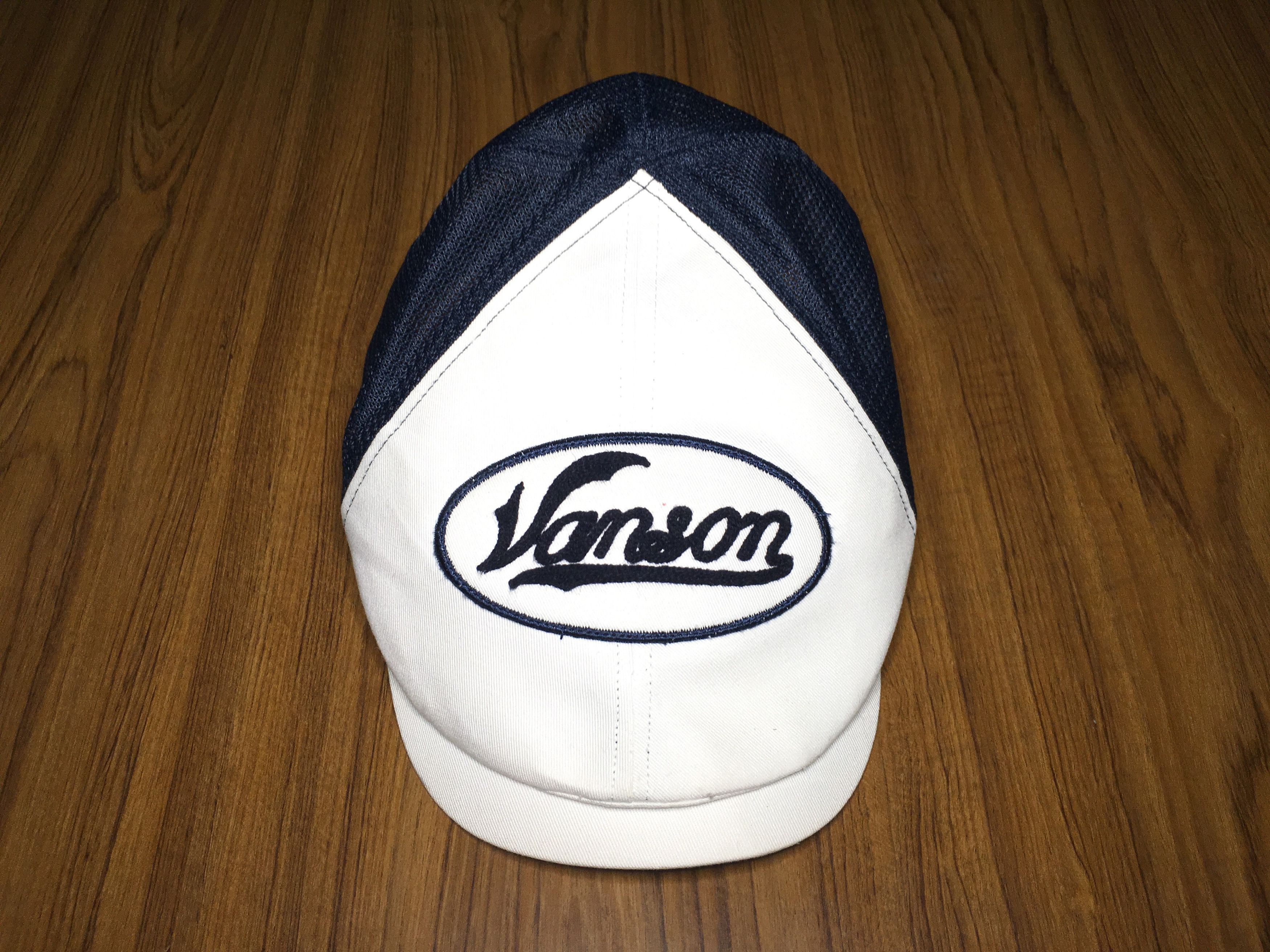 Beams Plus × Vanson Leathers × Vintage 🔥 Vintage Beams x Vanson Newboys Cap Embroidered Size ONE SIZE - 1 Thumbnail