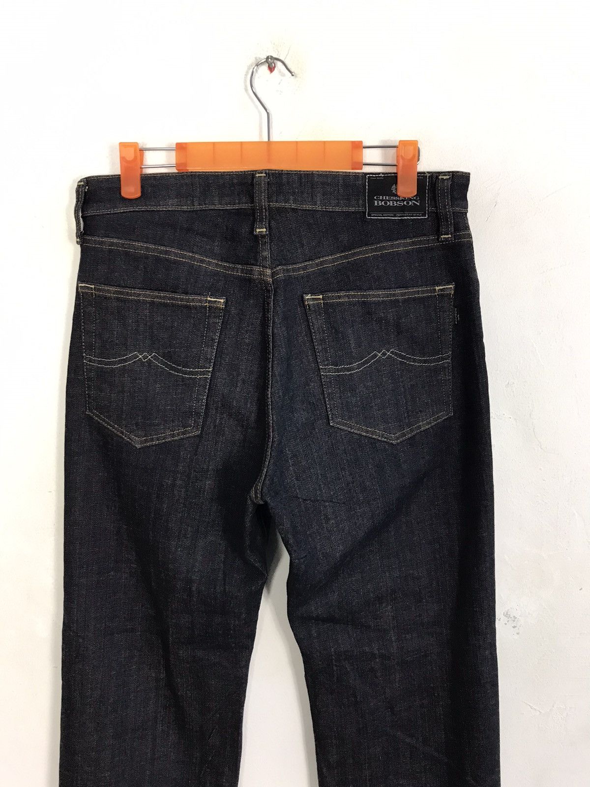 Japanese Brand × Vintage Chessking Bobson Perfect Fit Design Distressed Denim Jeans Size US 30 / EU 46 - 4 Thumbnail