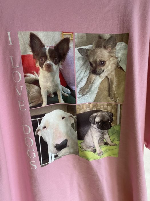 balenciaga dog shirt