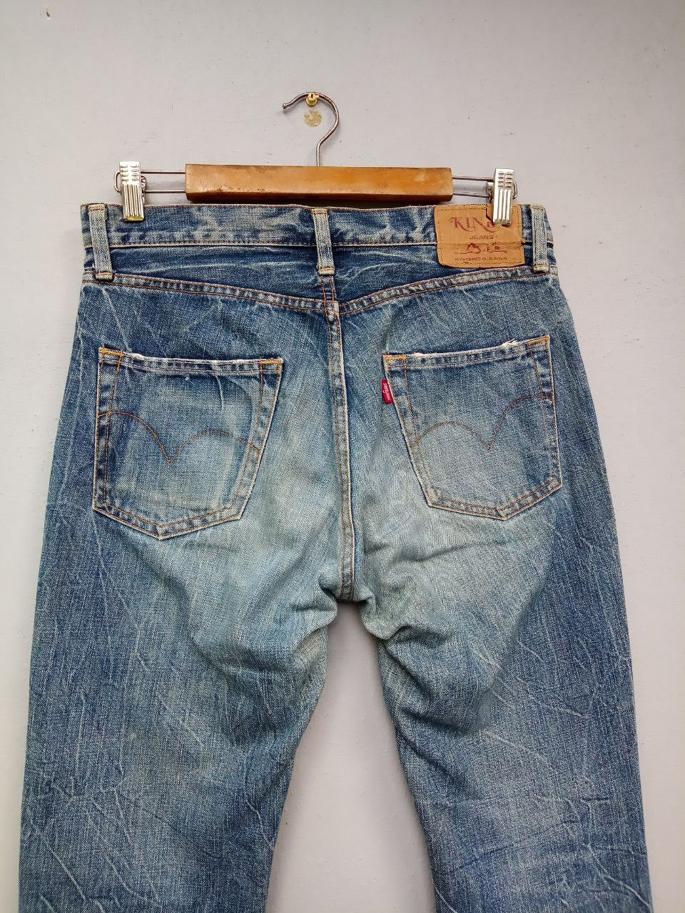 Hysteric Glamour Vintage Hysteric Glamour Kinky Distressed Denim Flare Jeans Size US 32 / EU 48 - 5 Thumbnail