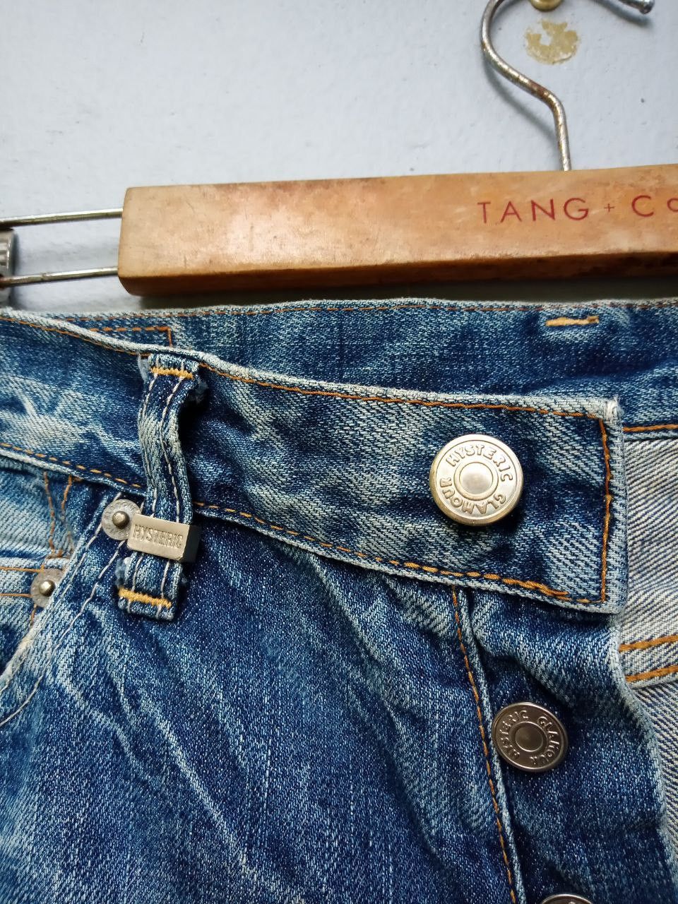 Hysteric Glamour Vintage Hysteric Glamour Kinky Distressed Denim Flare Jeans Size US 32 / EU 48 - 9 Thumbnail