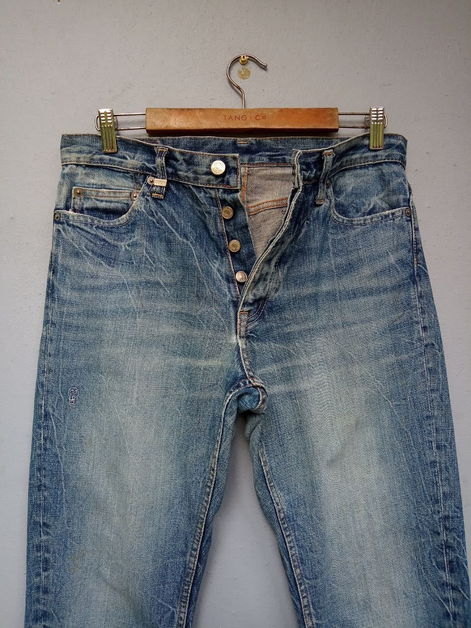 Hysteric Glamour Vintage Hysteric Glamour Kinky Distressed Denim Flare Jeans Size US 32 / EU 48 - 2 Thumbnail