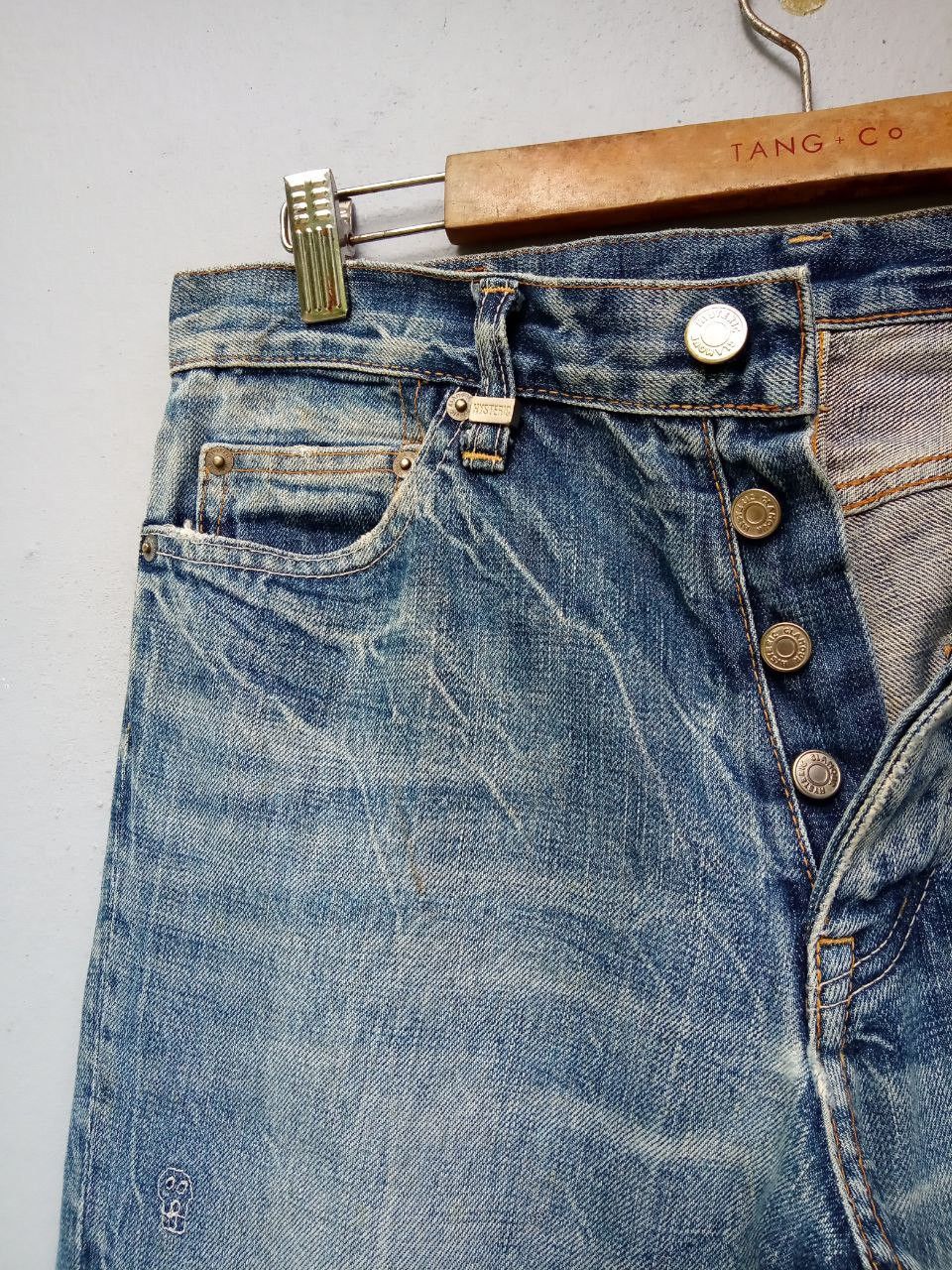 Hysteric Glamour Vintage Hysteric Glamour Kinky Distressed Denim Flare Jeans Size US 32 / EU 48 - 8 Thumbnail
