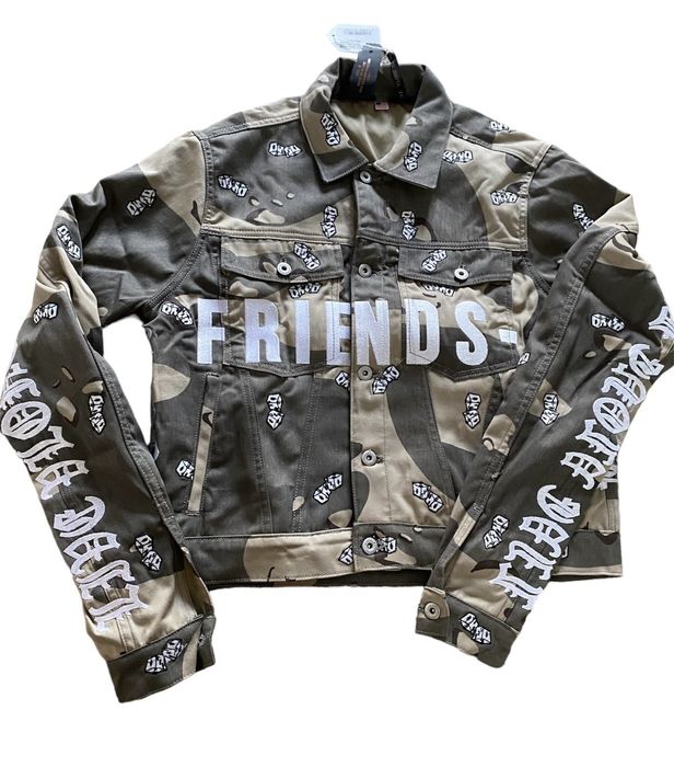 Vlone camo outlet jacket