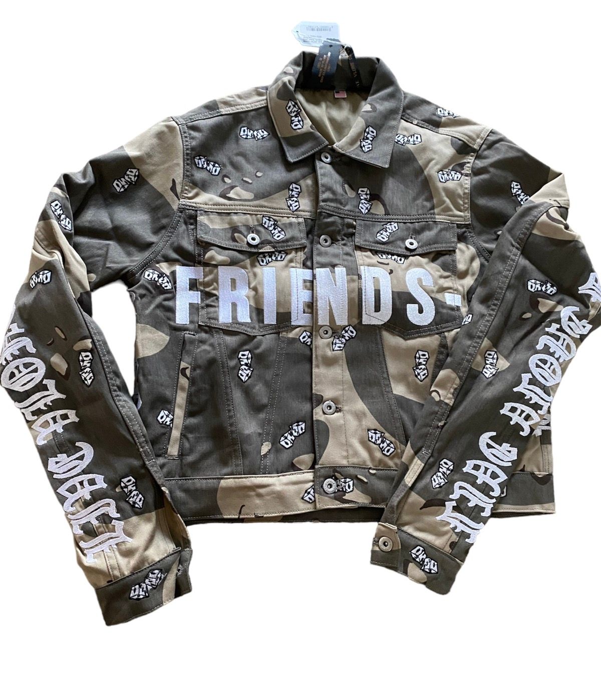 Pre-owned Vlone Unreleased  Camo Jacket