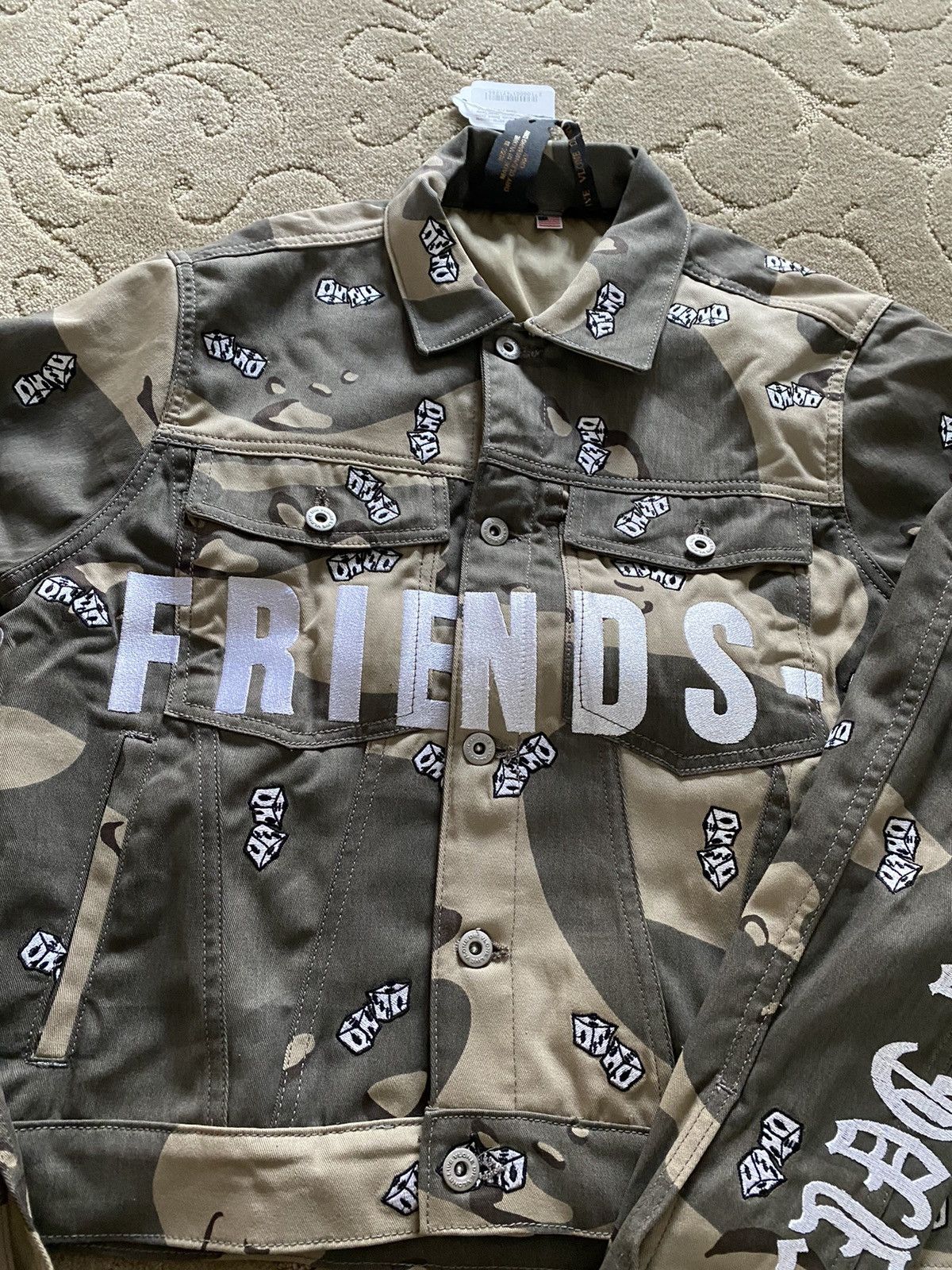 Vlone Unreleased vlone camo jacket Size US M / EU 48-50 / 2 - 3 Thumbnail
