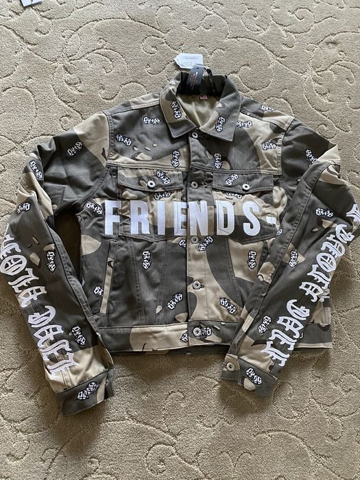 Vlone camo outlet jacket