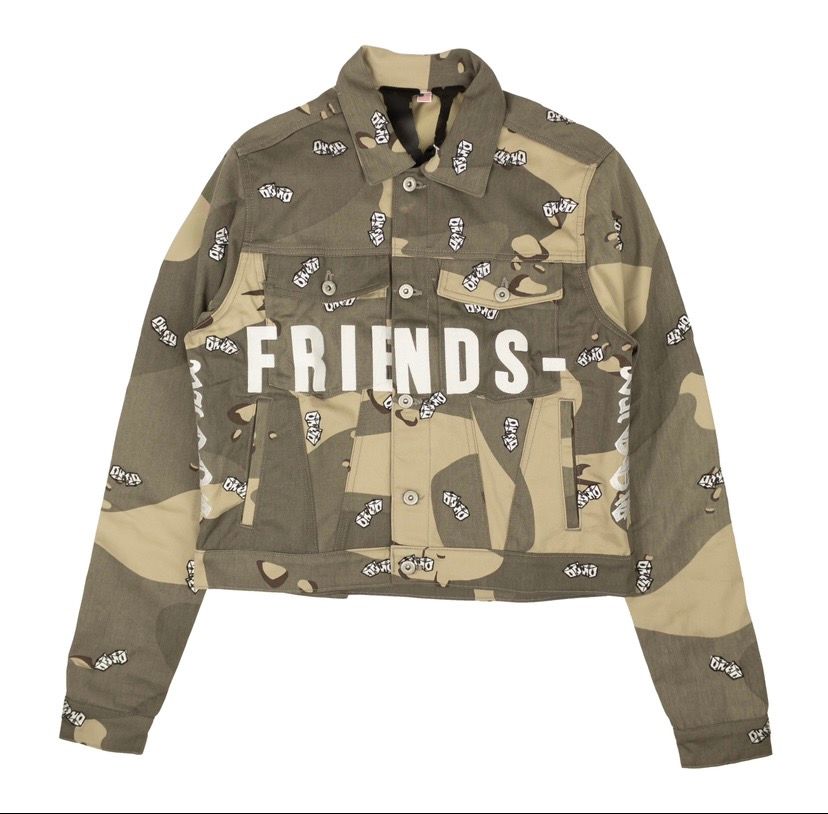 Pre-owned Vlone Unreleased  Camo Jacket