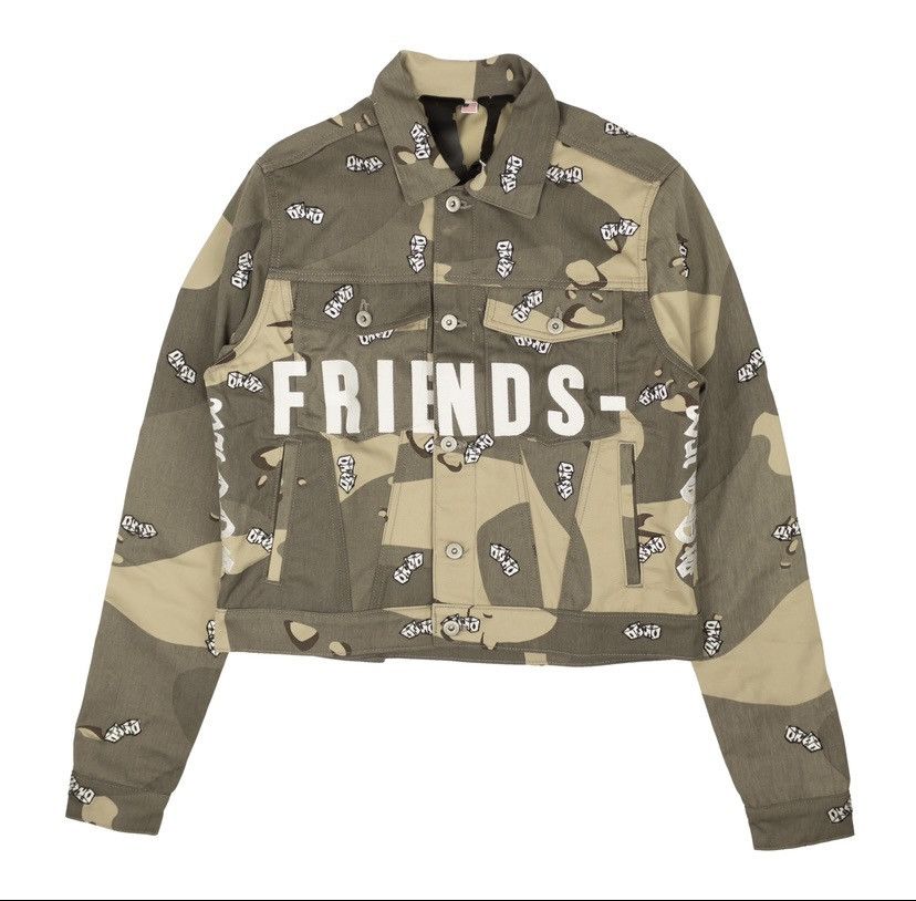 image of Unreleased Vlone Camo Jacket, Men's (Size Large)