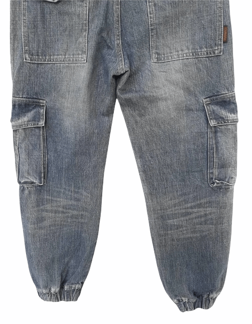 Hysteric Glamour Vintage Hysteric Glamour Punk Parachute Denim Cargo Pant Size US 30 / EU 46 - 4 Thumbnail