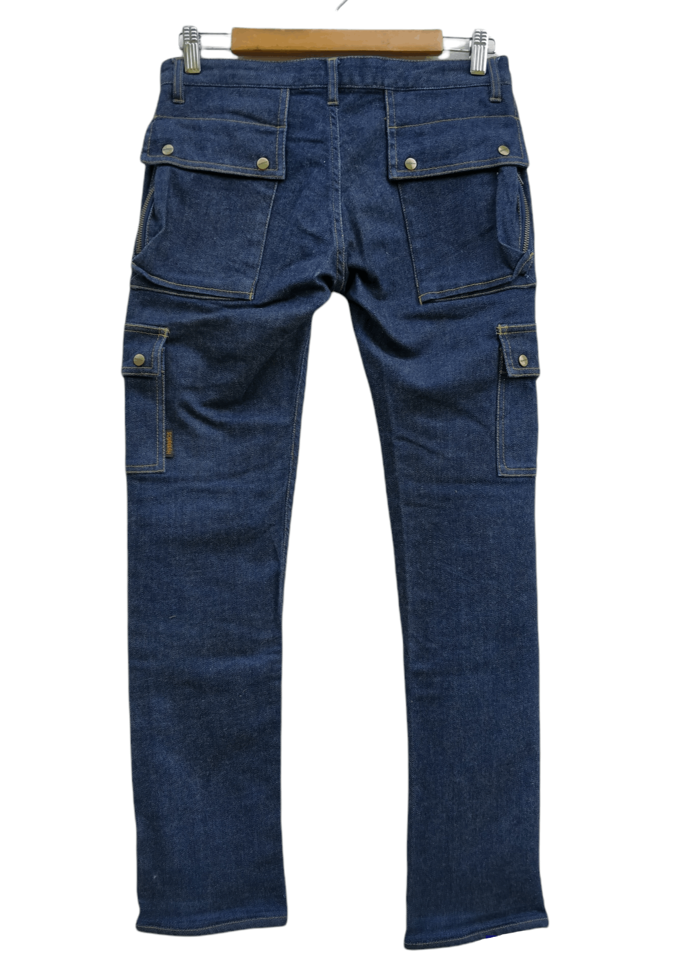 Hysteric Glamour Rare! Hysteric Glamour Bondage Cargo Multipocket Denim Jeans Size US 30 / EU 46 - 5 Thumbnail