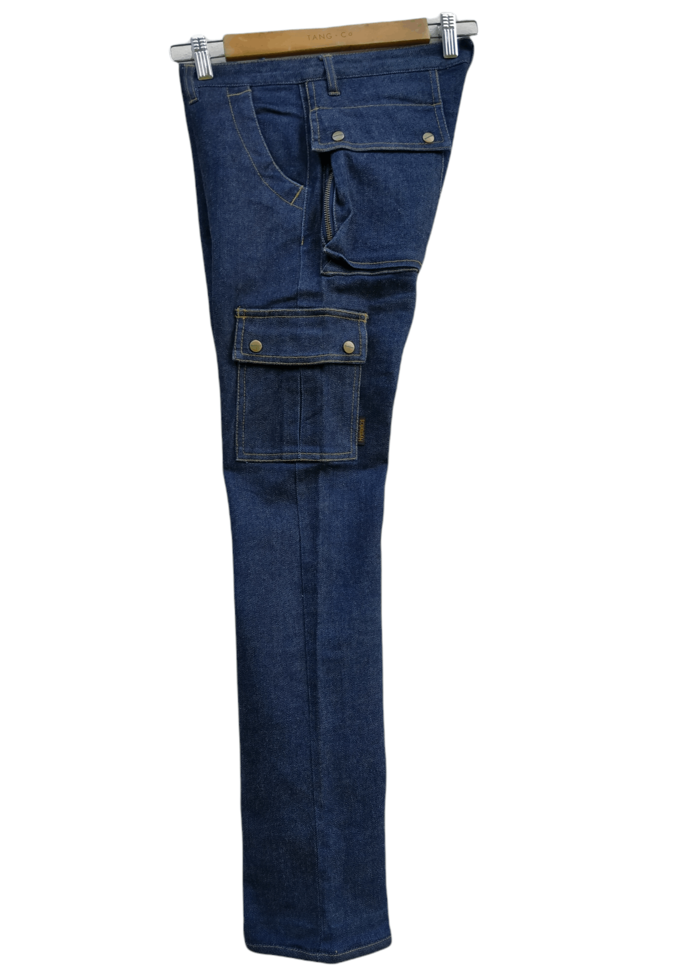 Hysteric Glamour Rare! Hysteric Glamour Bondage Cargo Multipocket Denim Jeans Size US 30 / EU 46 - 3 Thumbnail