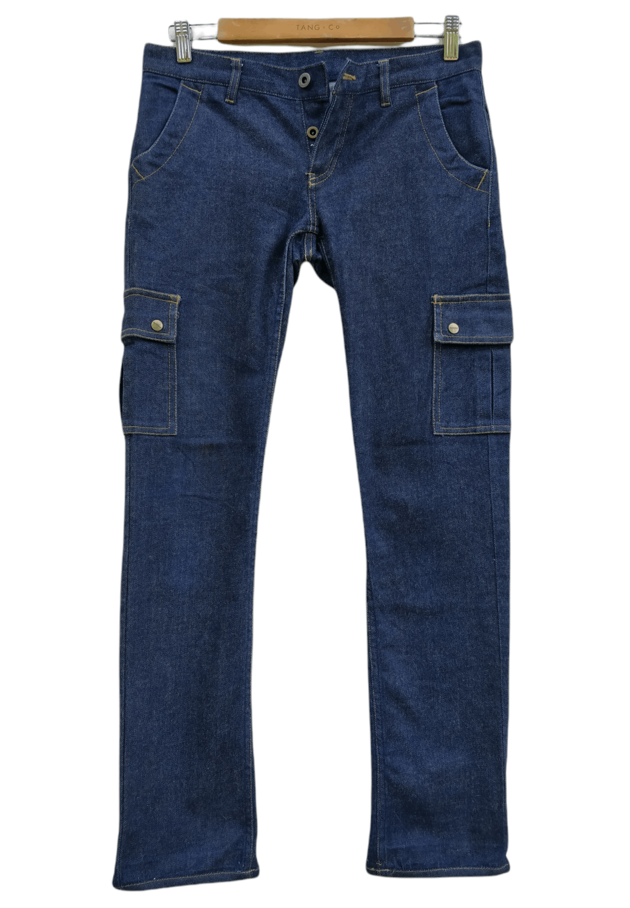 Hysteric Glamour Rare! Hysteric Glamour Bondage Cargo Multipocket Denim Jeans Size US 30 / EU 46 - 6 Thumbnail