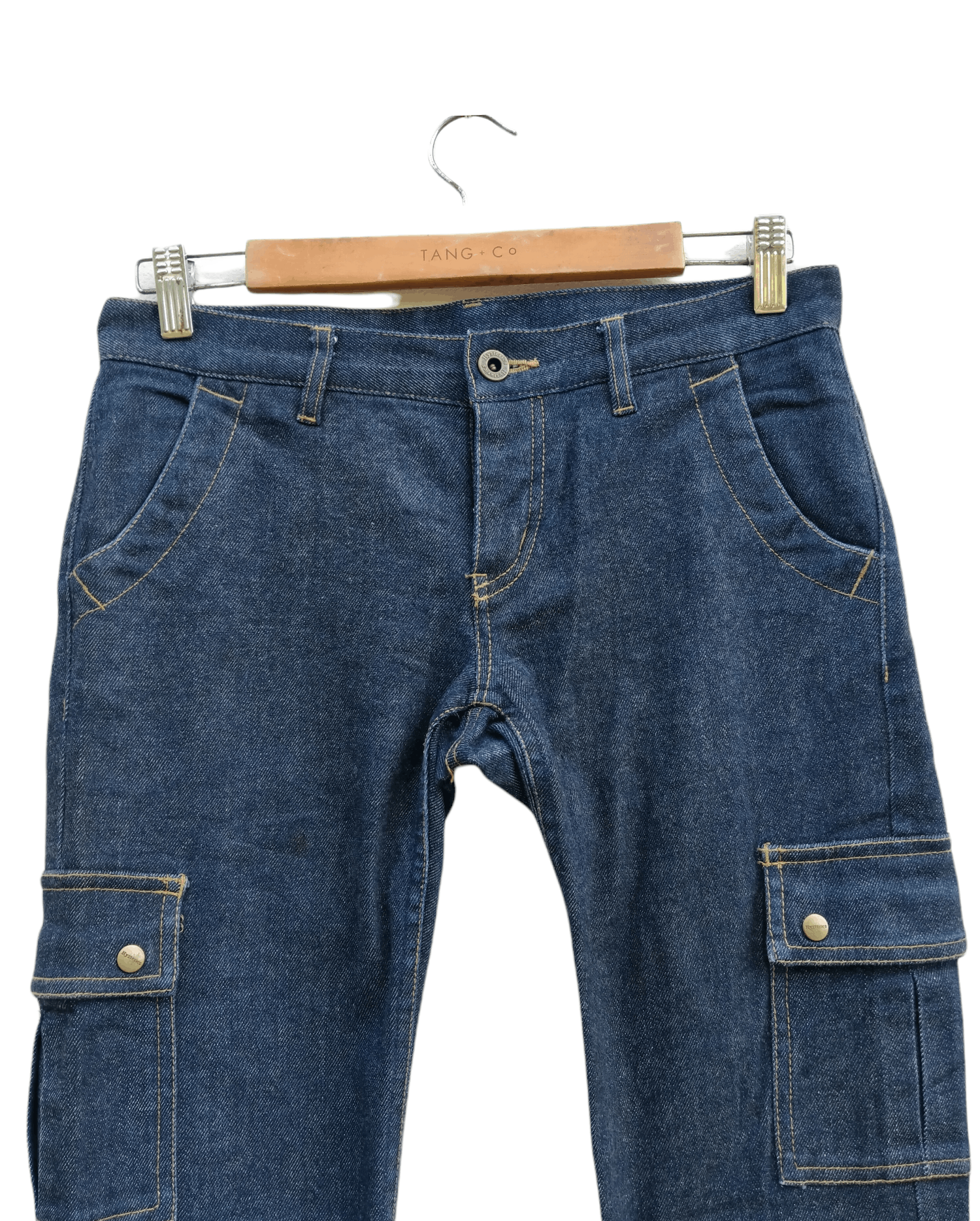 Hysteric Glamour Rare! Hysteric Glamour Bondage Cargo Multipocket Denim Jeans Size US 30 / EU 46 - 8 Thumbnail
