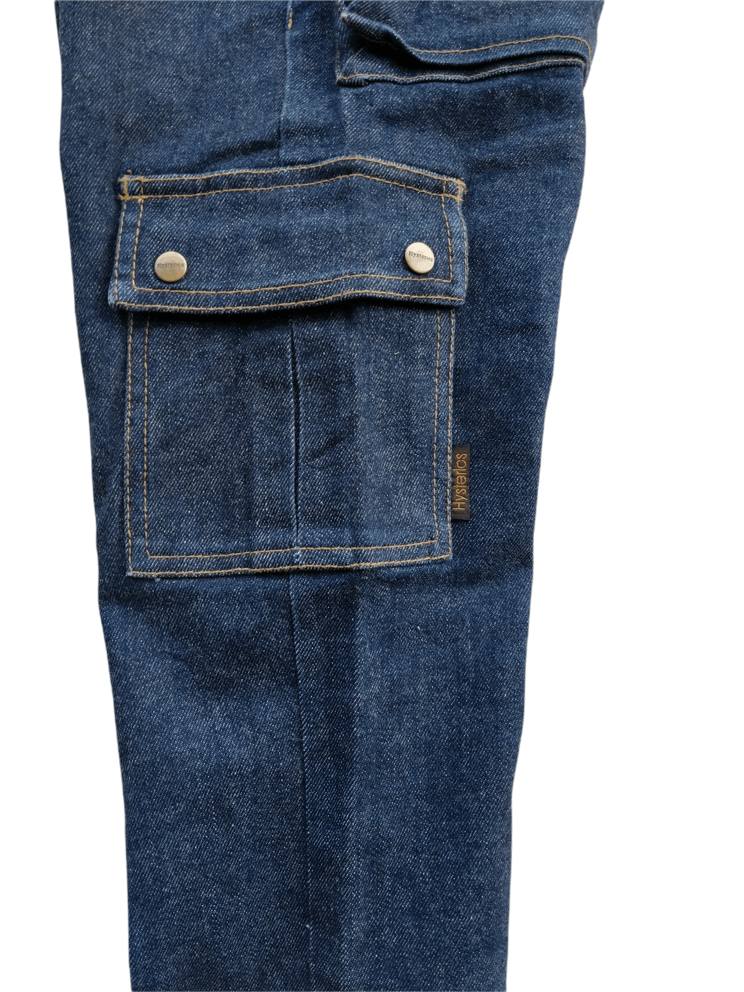 Hysteric Glamour Rare! Hysteric Glamour Bondage Cargo Multipocket Denim Jeans Size US 30 / EU 46 - 16 Thumbnail