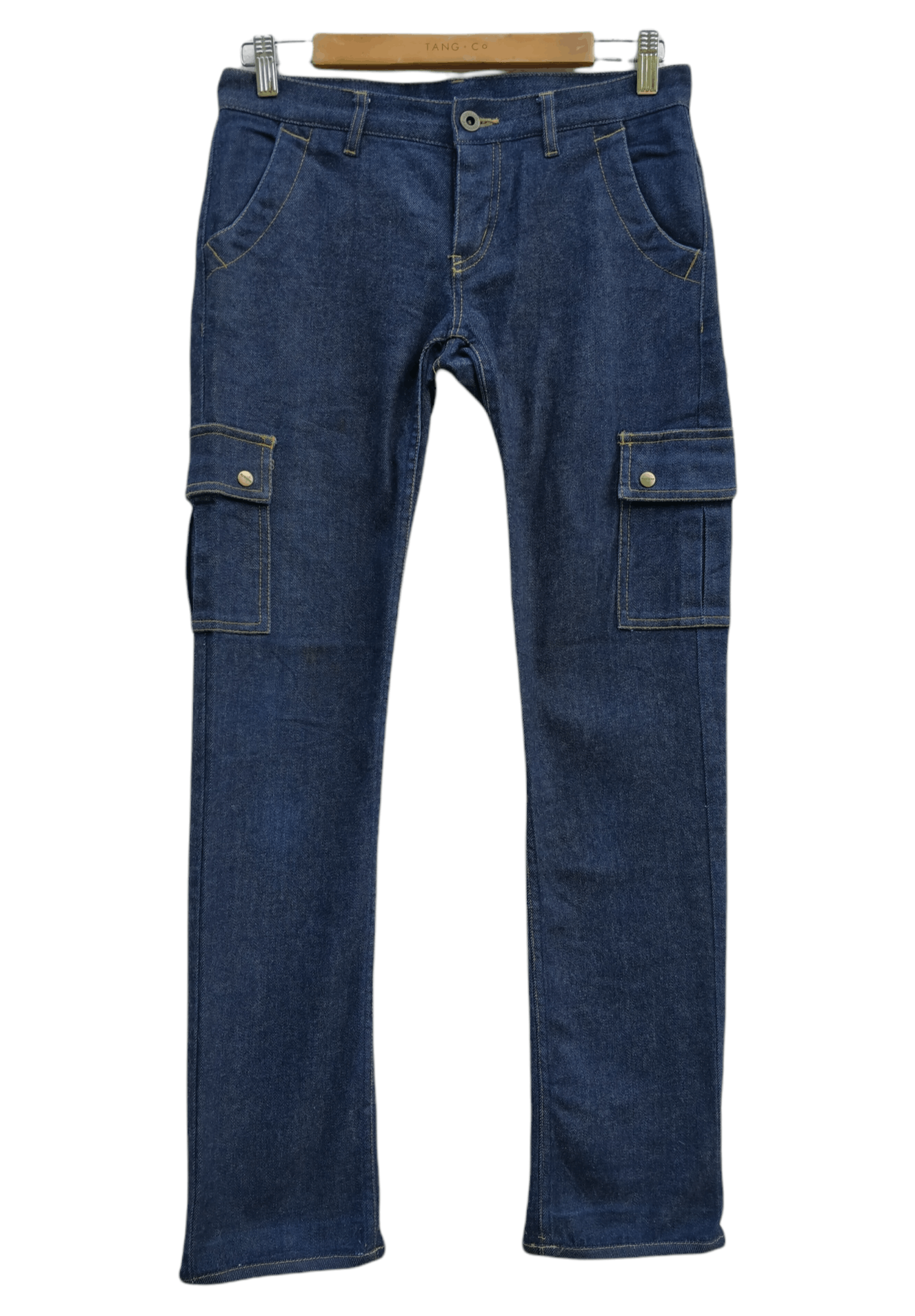 Hysteric Glamour Rare! Hysteric Glamour Bondage Cargo Multipocket Denim Jeans Size US 30 / EU 46 - 4 Thumbnail