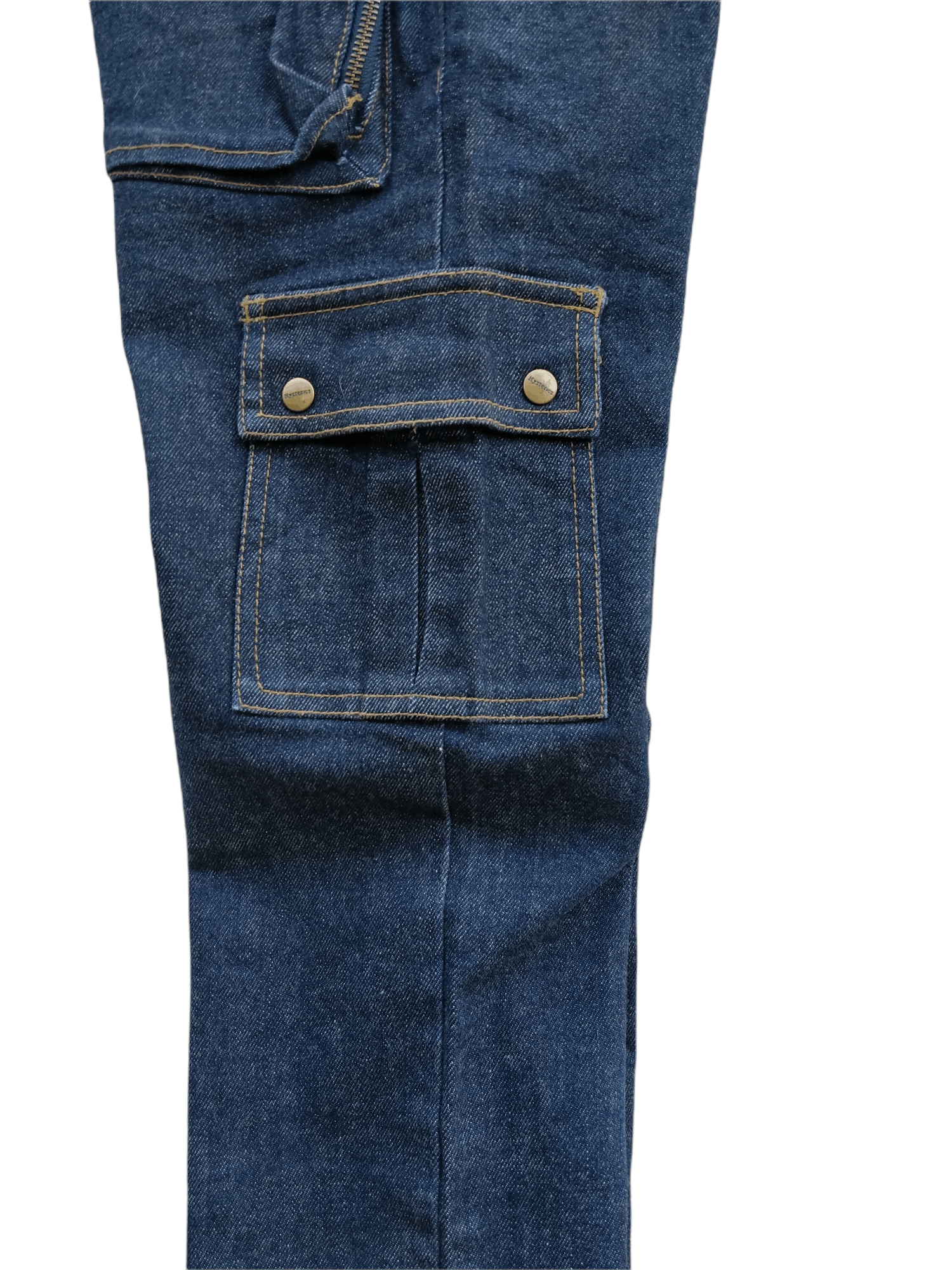 Hysteric Glamour Rare! Hysteric Glamour Bondage Cargo Multipocket Denim Jeans Size US 30 / EU 46 - 22 Thumbnail
