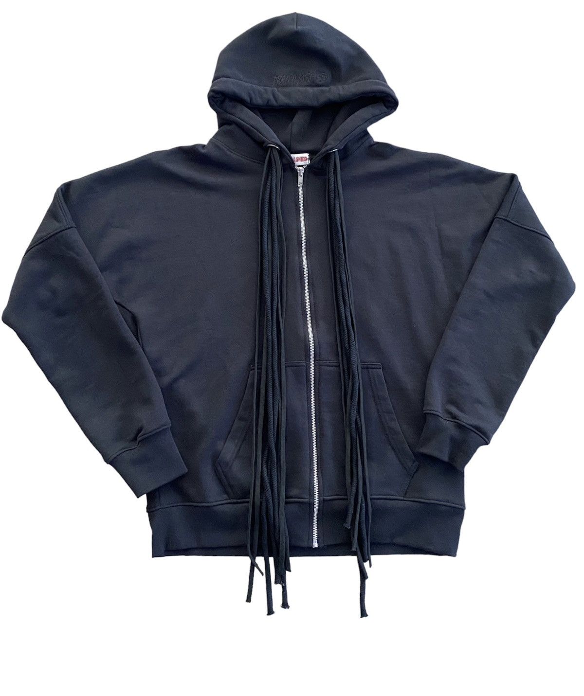 image of 20471120 x Phenomenon Brainwashed Multi Cord Zip Hoodie in Black, Men's (Size Small)