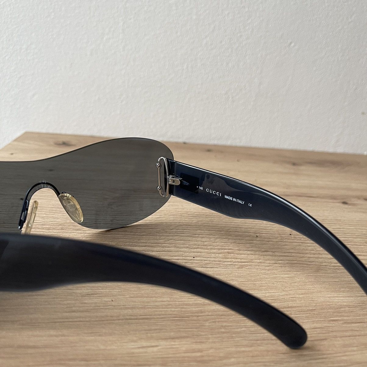 Gucci Gucci Mask Transparent GG 2448/S Sunglasses Size ONE SIZE - 5 Thumbnail