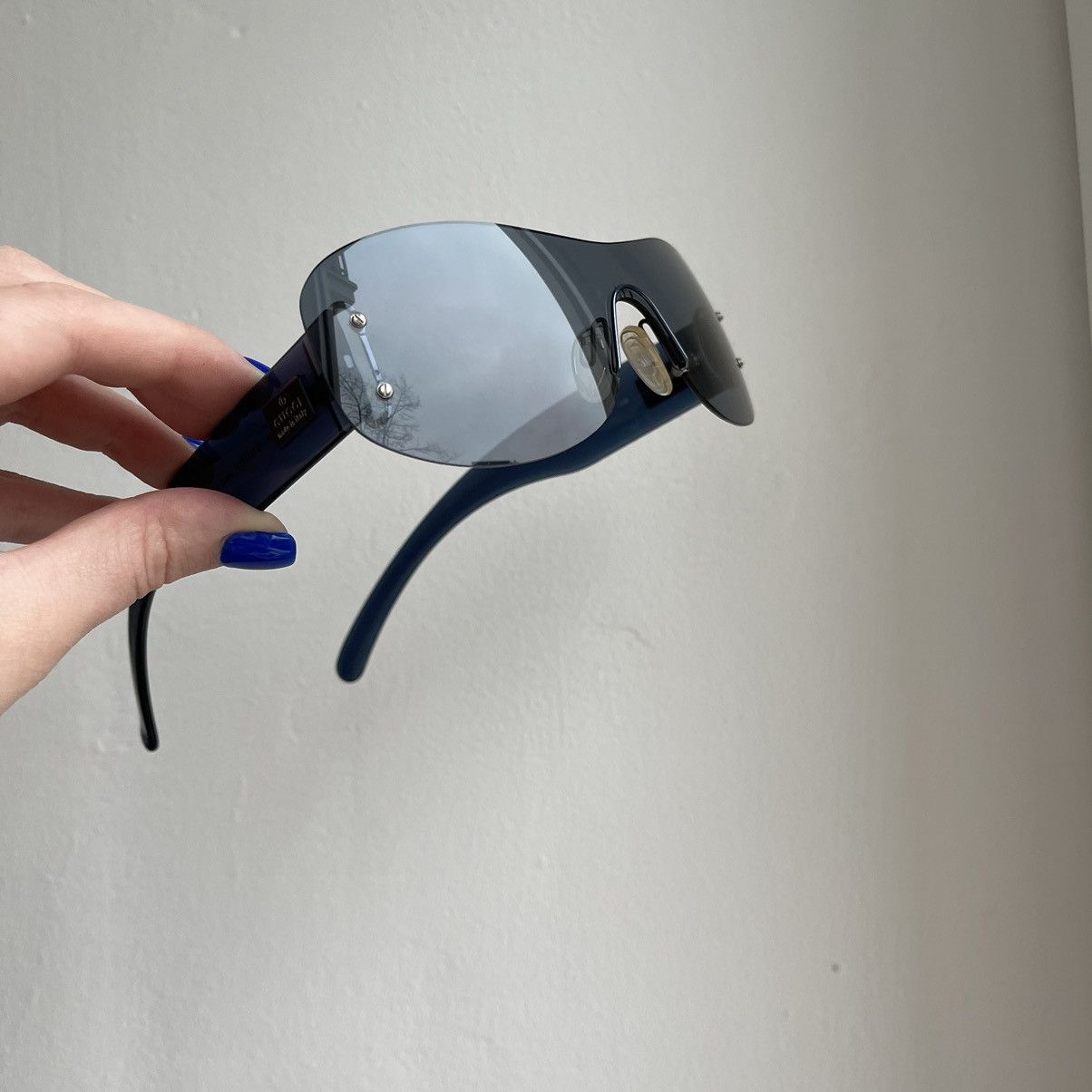 Gucci Gucci Mask Transparent GG 2448/S Sunglasses Size ONE SIZE - 9 Thumbnail