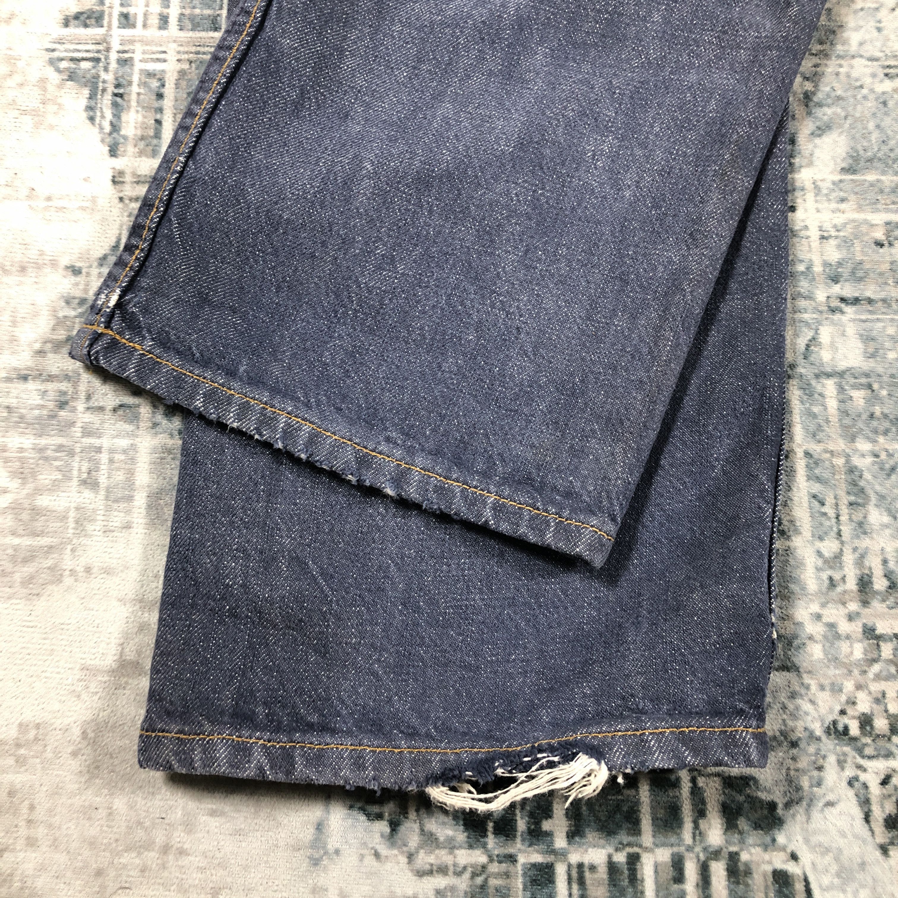 Levi's × Vintage Vintage Levis 501 Jeans Blue Wash Denim Size US 32 / EU 48 - 9 Thumbnail