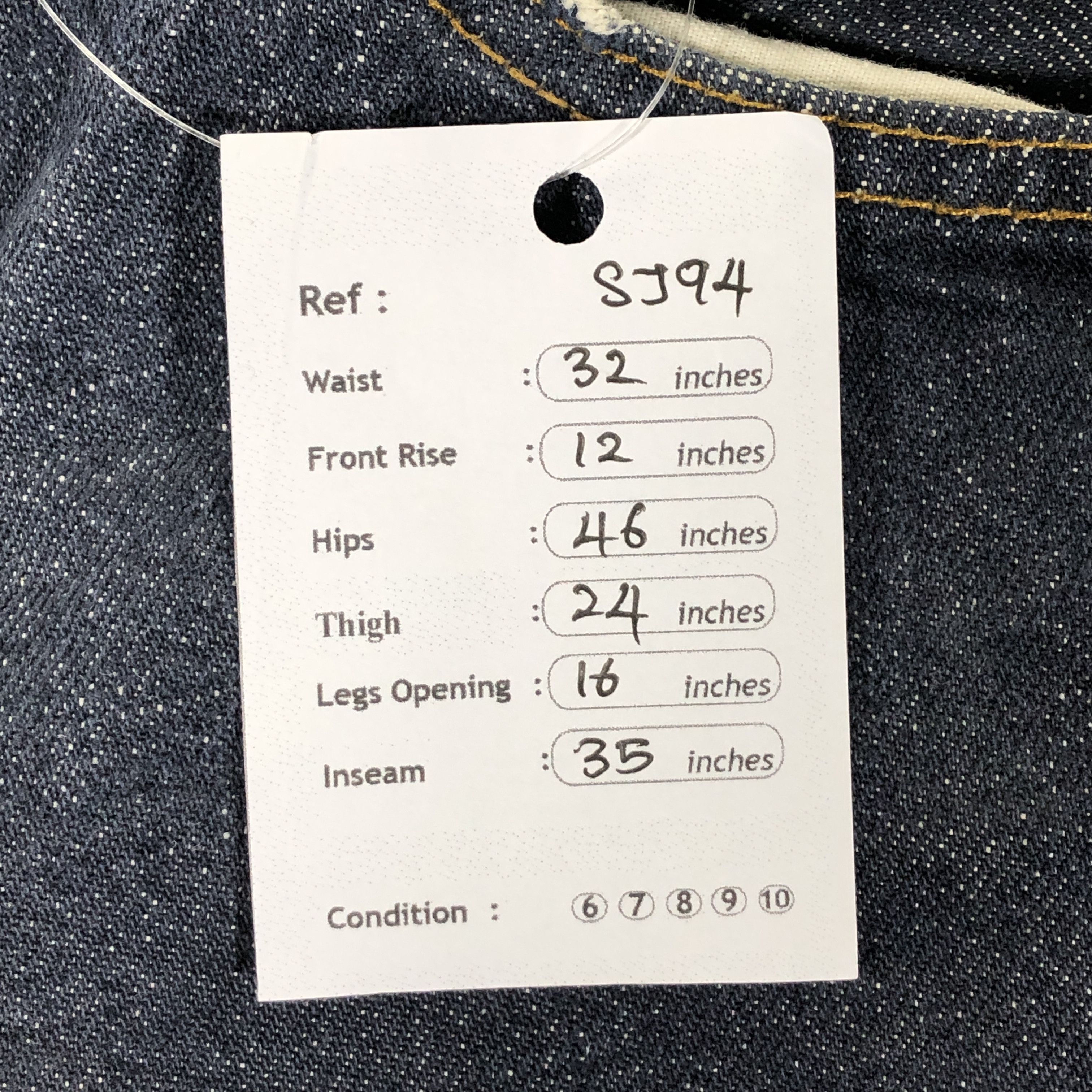 Levi's × Vintage Vintage Levis 501 Jeans Blue Wash Denim Size US 32 / EU 48 - 15 Thumbnail