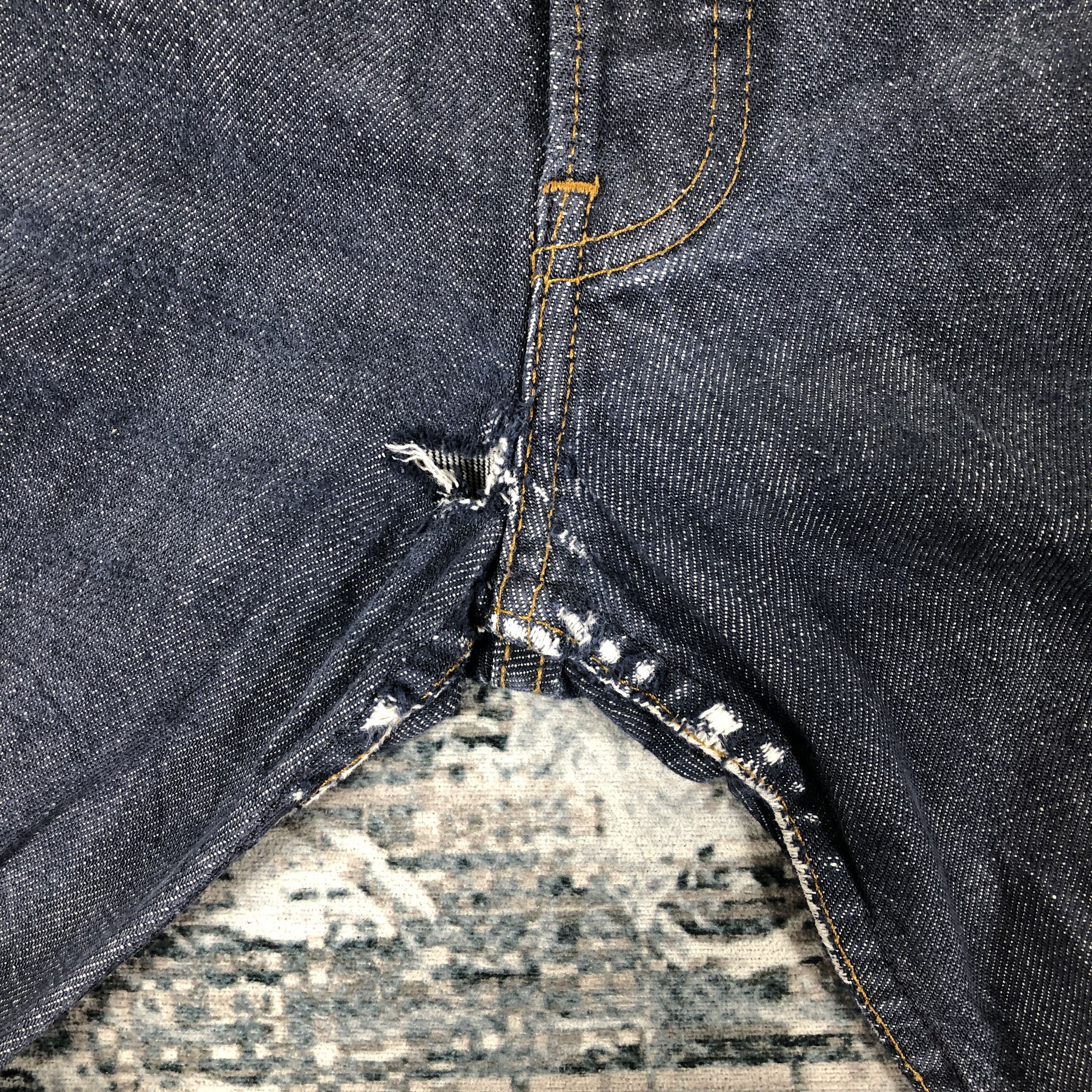 Levi's × Vintage Vintage Levis 501 Jeans Blue Wash Denim Size US 32 / EU 48 - 6 Thumbnail