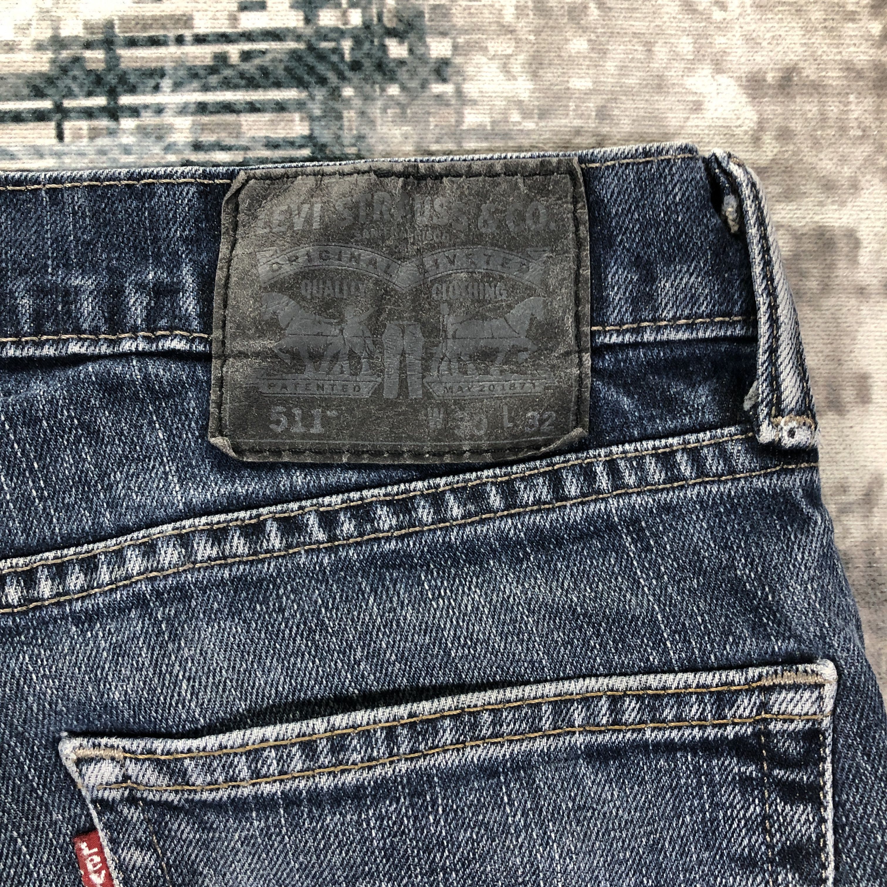 Levi's Vintage Levis 511 Jeans Faded Blue Size US 31 - 10 Thumbnail