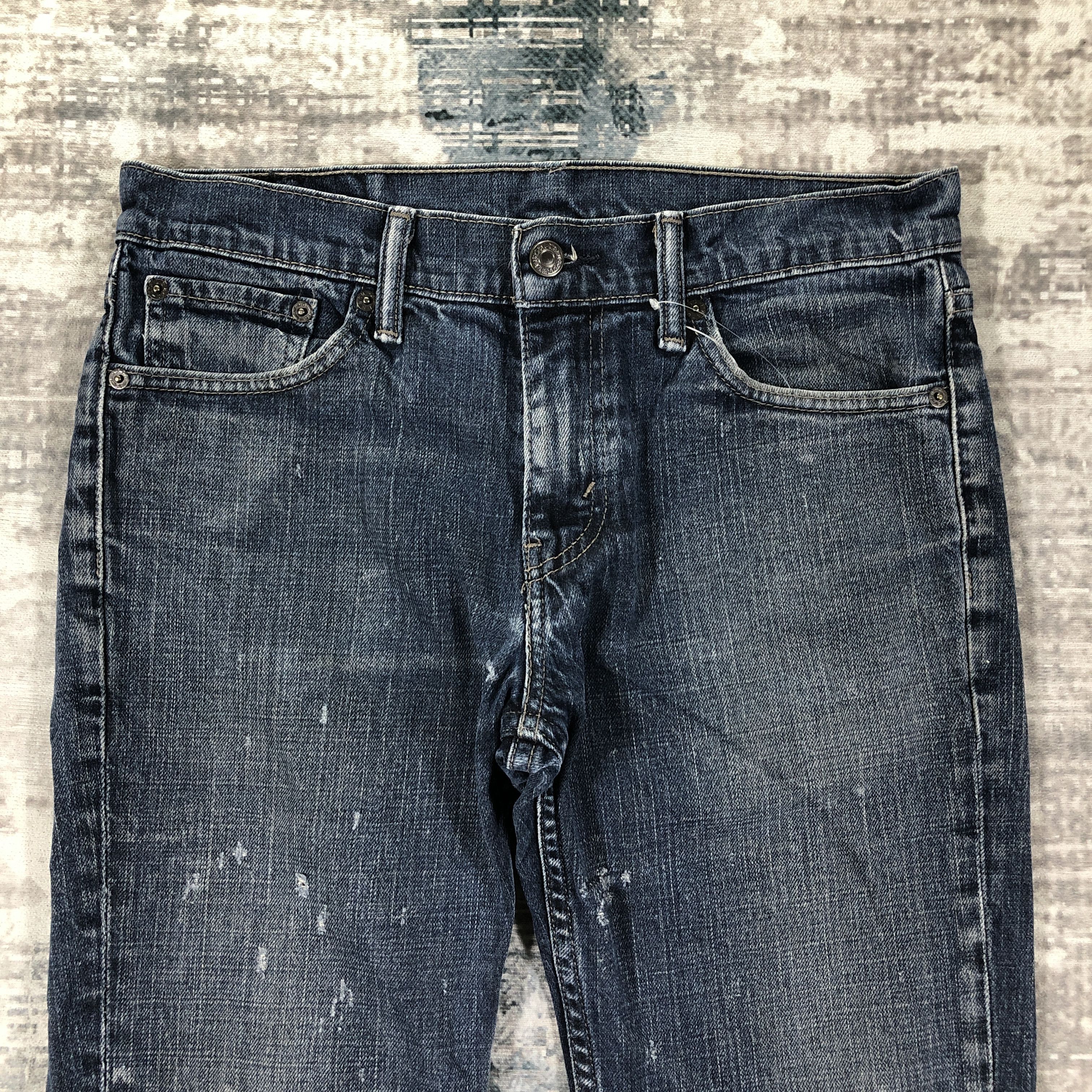 Levi's Vintage Levis 511 Jeans Faded Blue Size US 31 - 3 Thumbnail