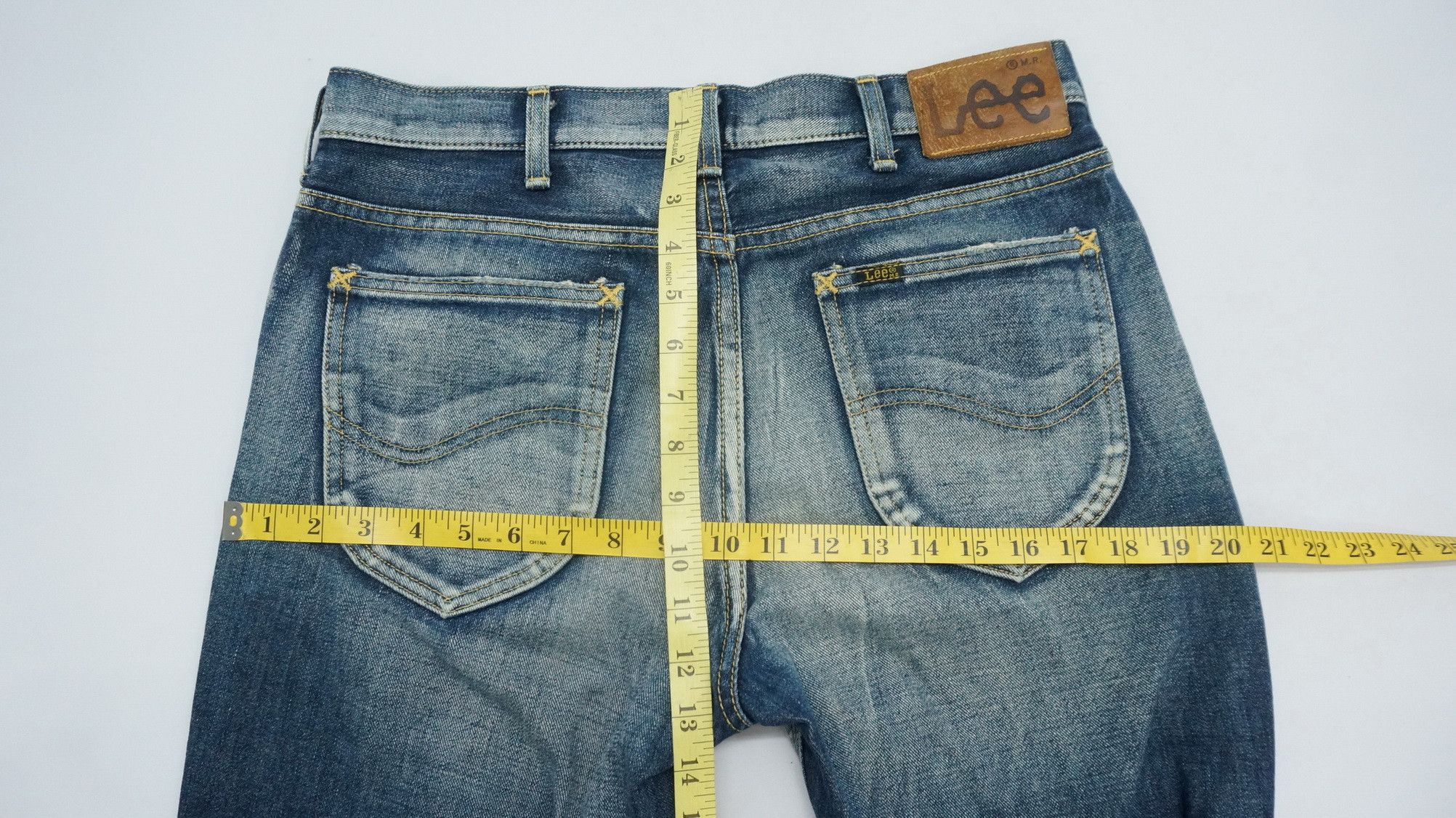 Lee RareVtg! Flared Lee Riders BootCut Worn Denim Made in Japan Size US 32 / EU 48 - 18 Thumbnail