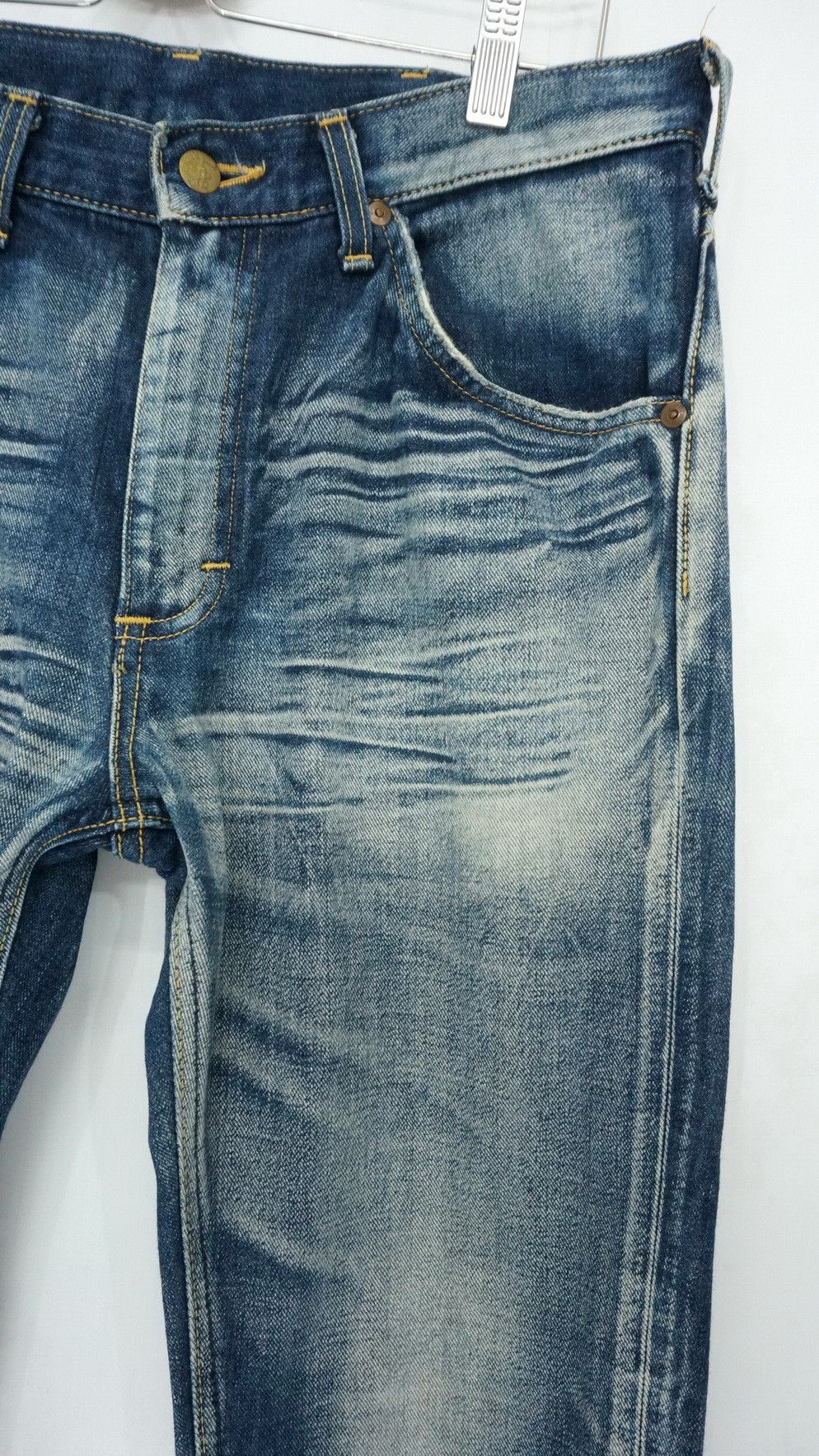 Lee RareVtg! Flared Lee Riders BootCut Worn Denim Made in Japan Size US 32 / EU 48 - 7 Thumbnail
