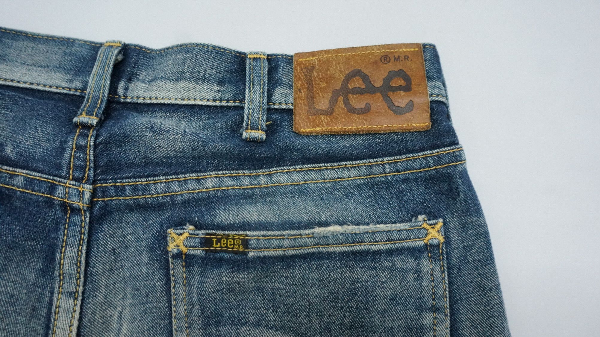 Lee RareVtg! Flared Lee Riders BootCut Worn Denim Made in Japan Size US 32 / EU 48 - 20 Thumbnail