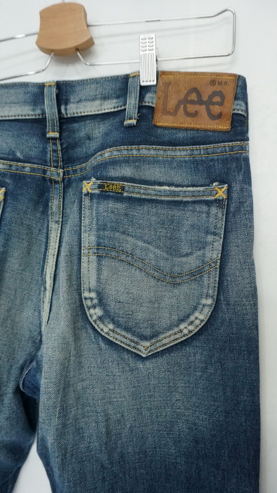 Lee RareVtg! Flared Lee Riders BootCut Worn Denim Made in Japan Size US 32 / EU 48 - 4 Thumbnail
