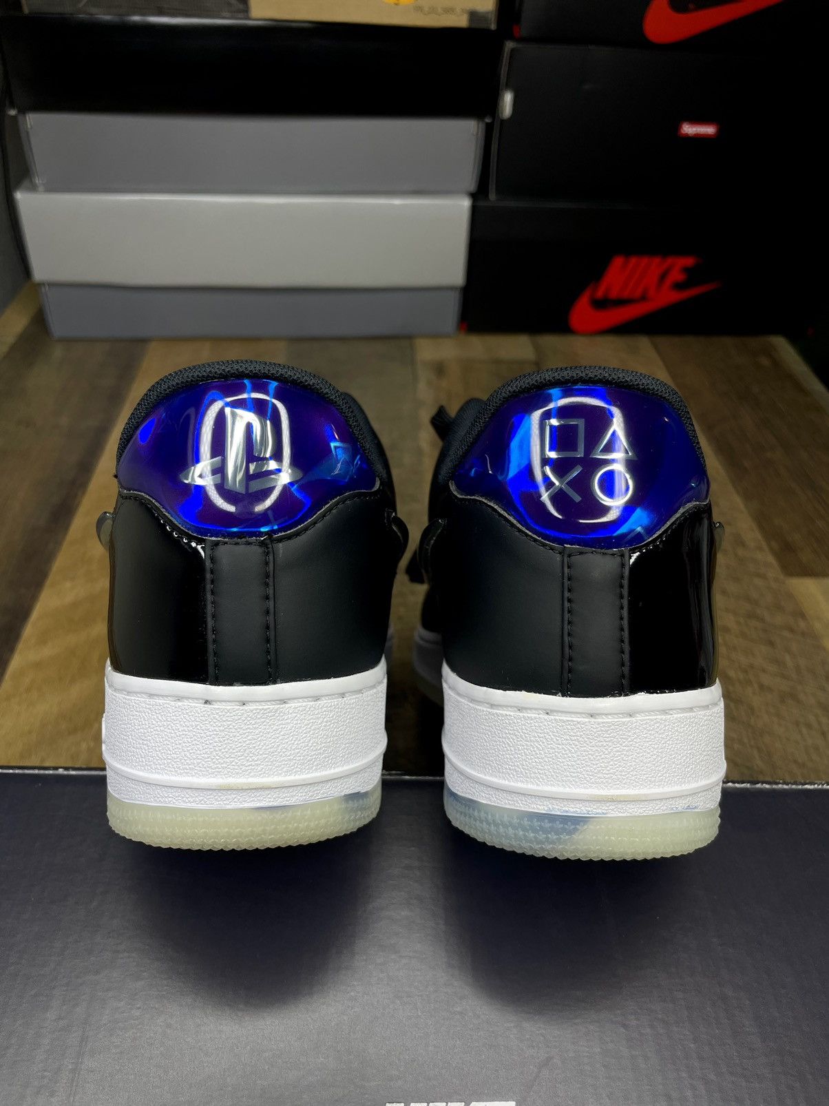 Nike PlayStation Air Force 1 low QS 2018 Size US 9.5 / EU 42-43 - 4 Thumbnail