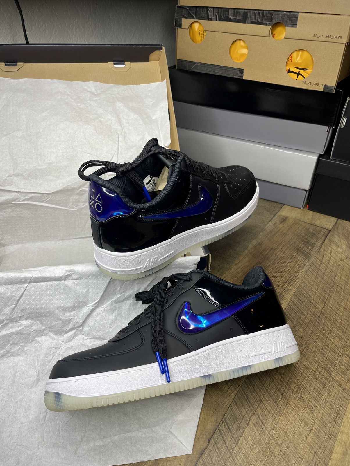 playstation air force 1s