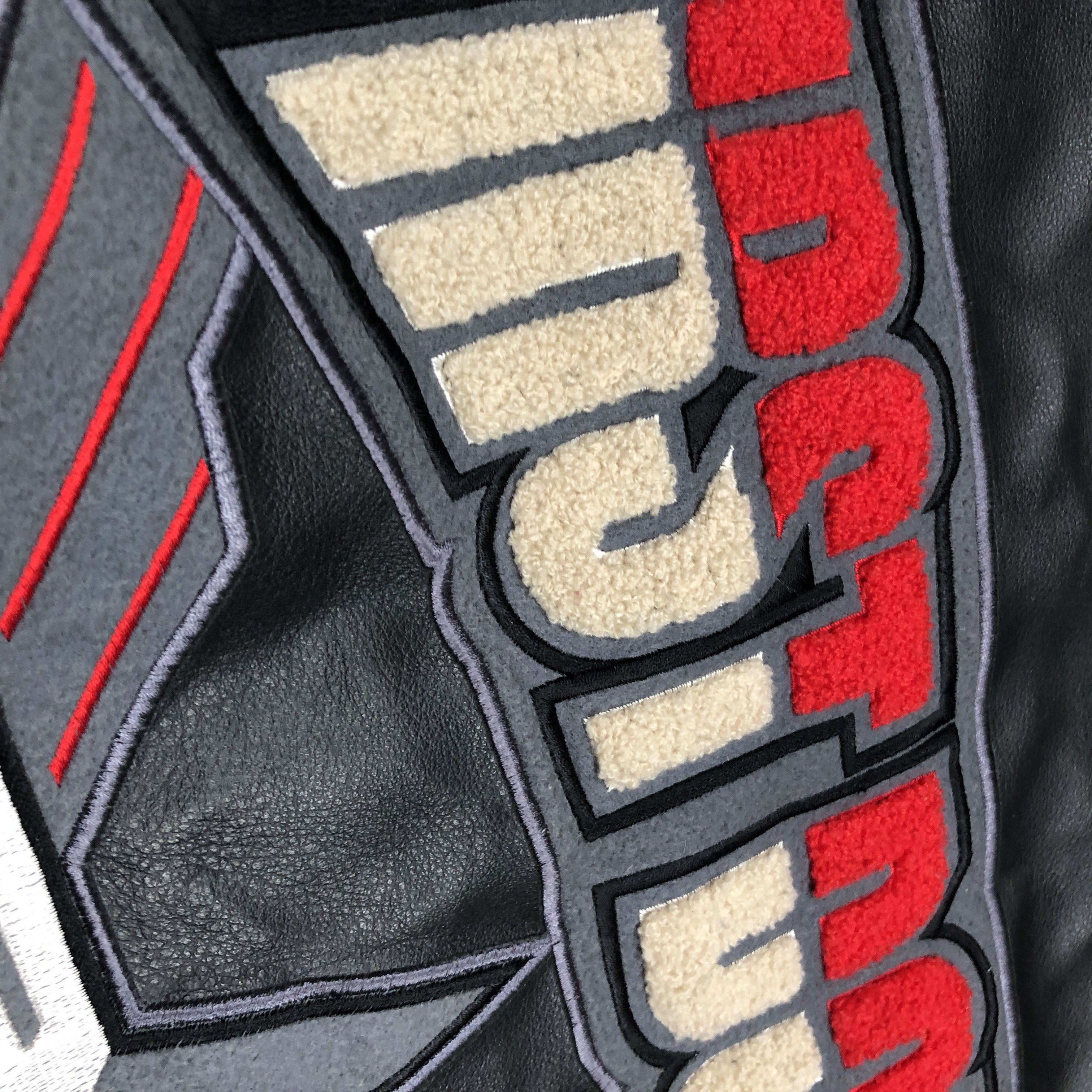 First MFG Co. × Vintage Leather Jacket First Down 90's vintage gansta Size US XL / EU 56 / 4 - 3 Thumbnail