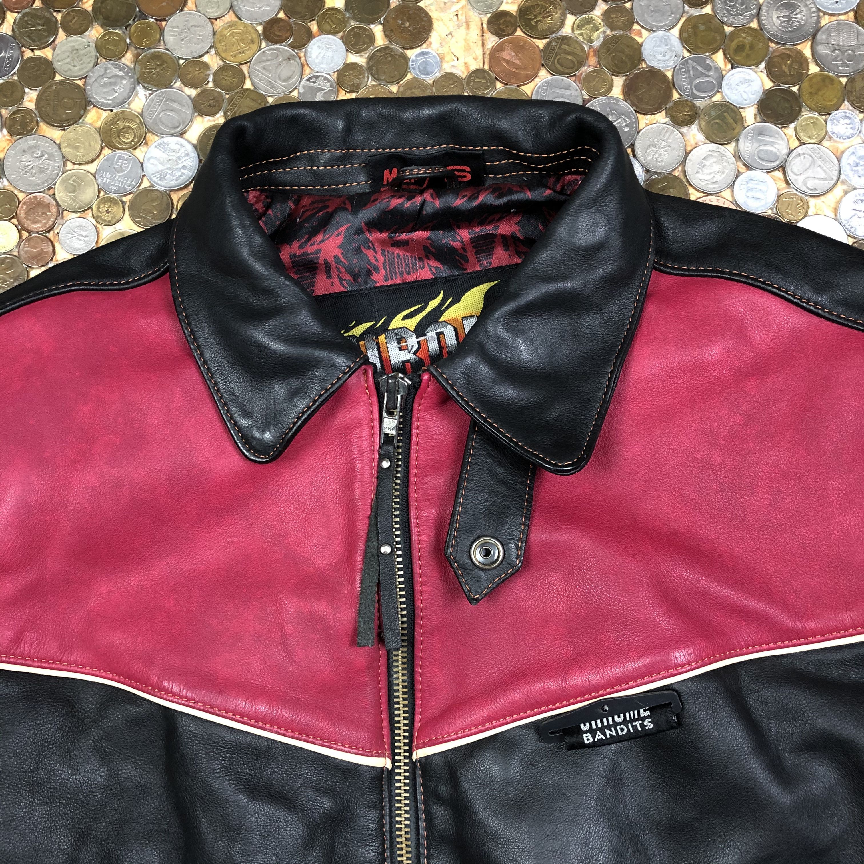 Vintage Vintage Racing Leather Jacket 90's Size US S / EU 44-46 / 1 - 2 Thumbnail