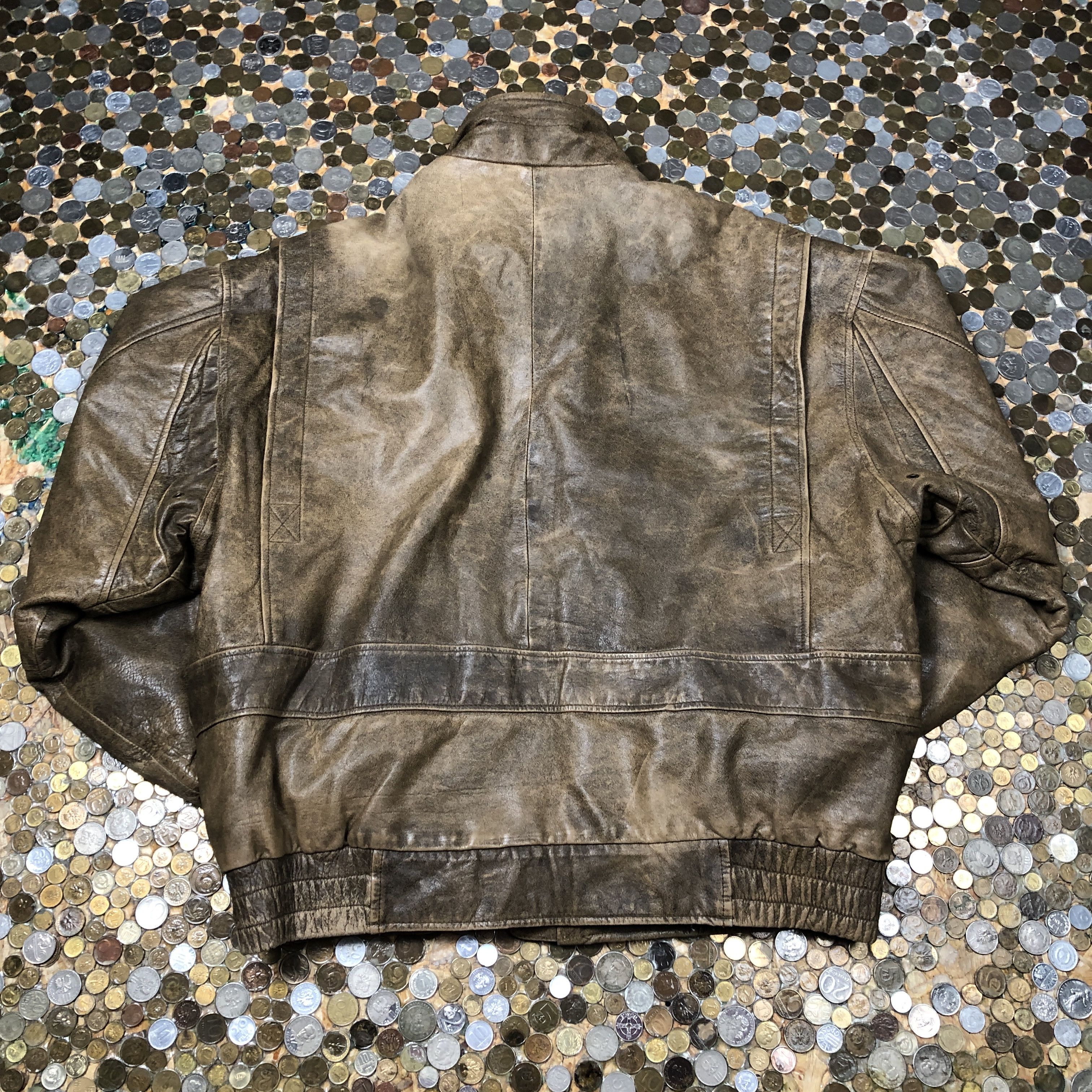 Vintage Vintage Leather Flyers jacket 90's Size US L / EU 52-54 / 3 - 4 Thumbnail