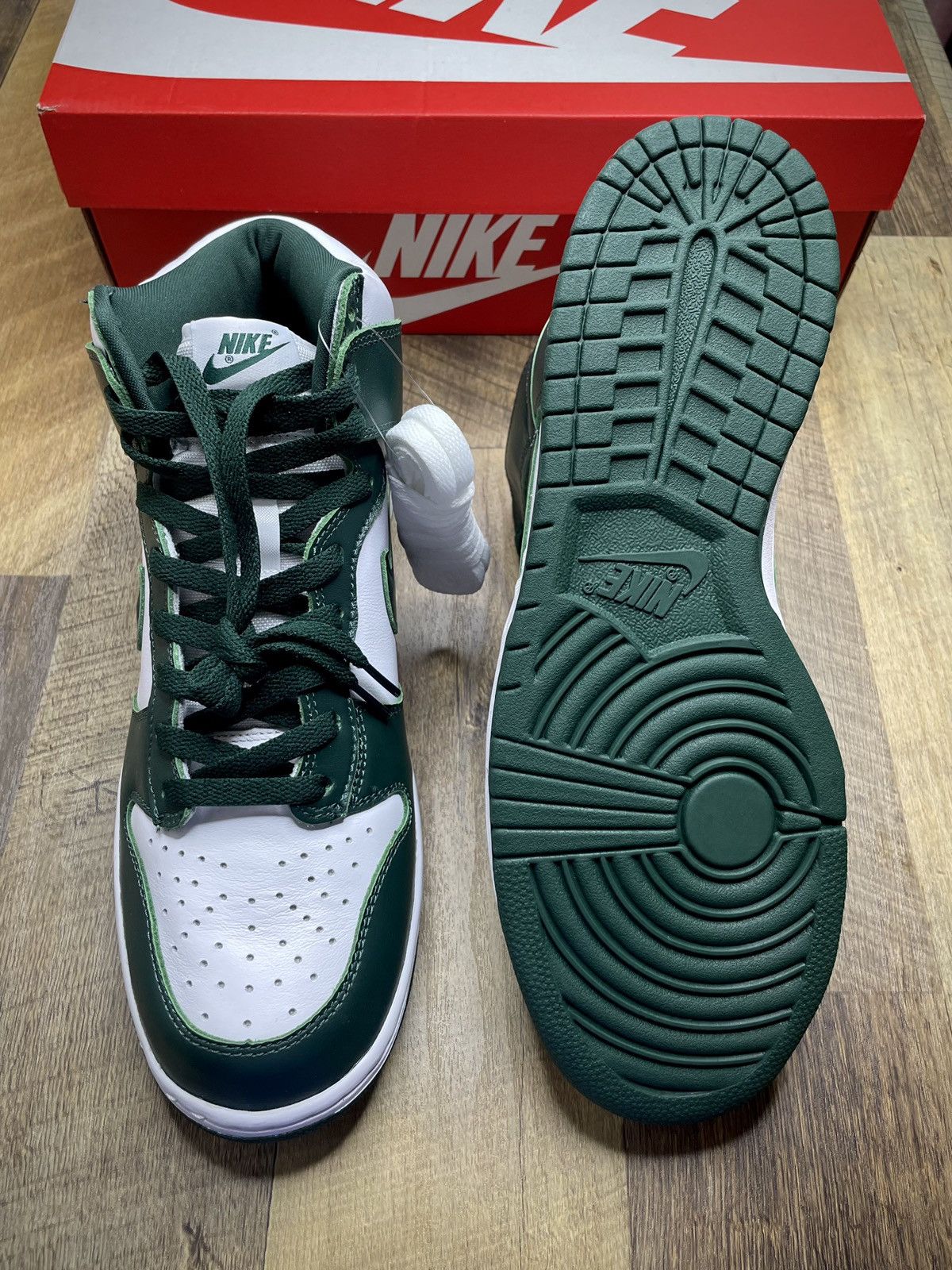 Nike Nike dunk high Spartan green 2020 retro Size US 11 / EU 44 - 3 Thumbnail