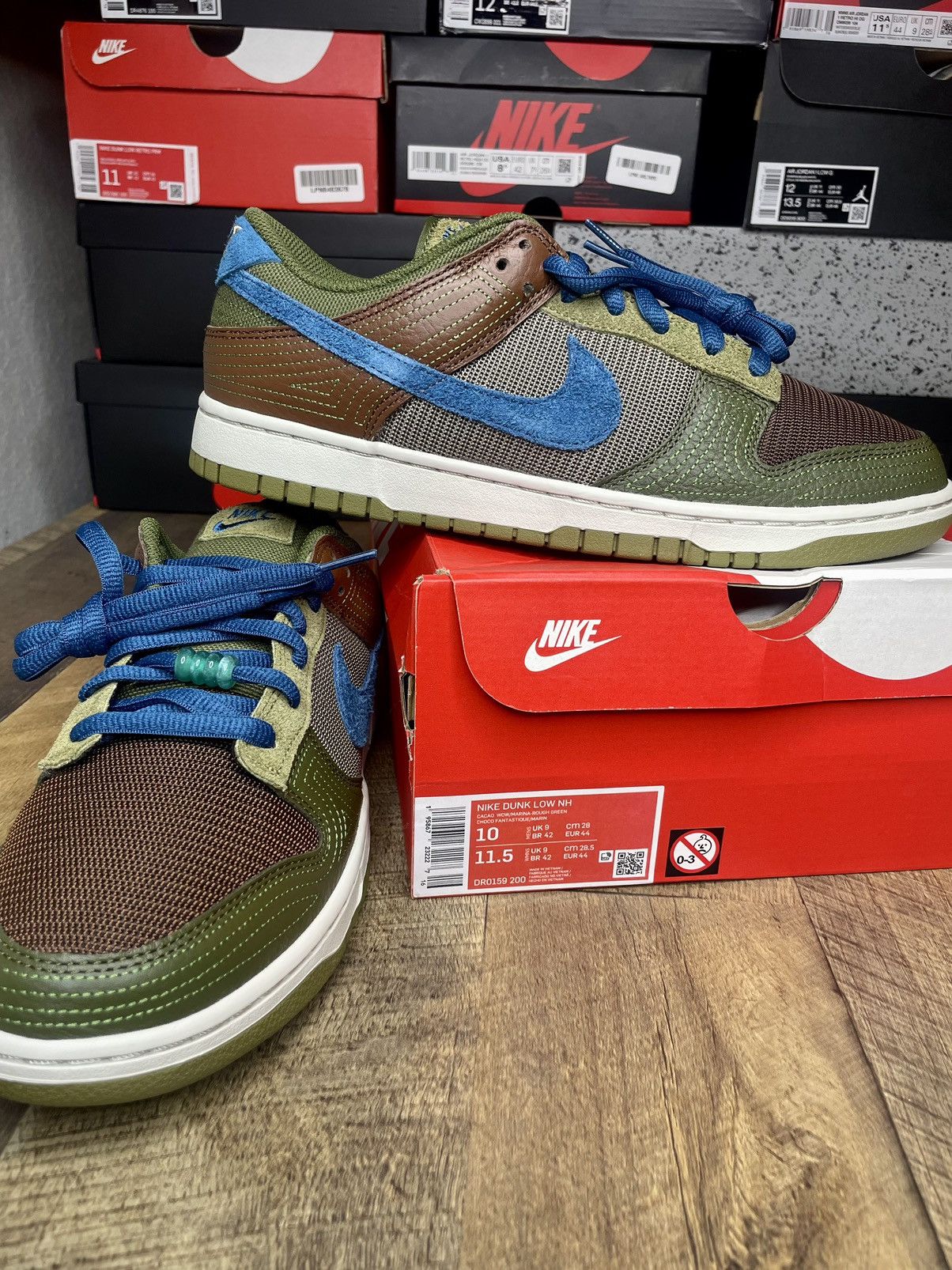 Nike Nike Dunk Low Cacao wow special edition exclusive Size US 10 / EU 43 - 6 Thumbnail