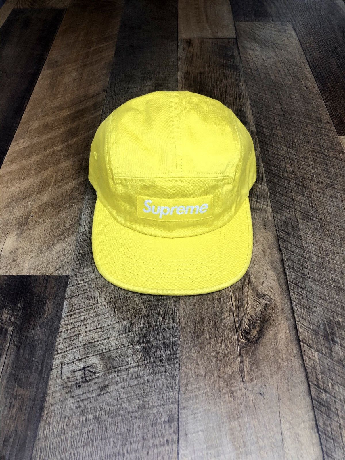 Supreme Washed Chino Twill camp cap