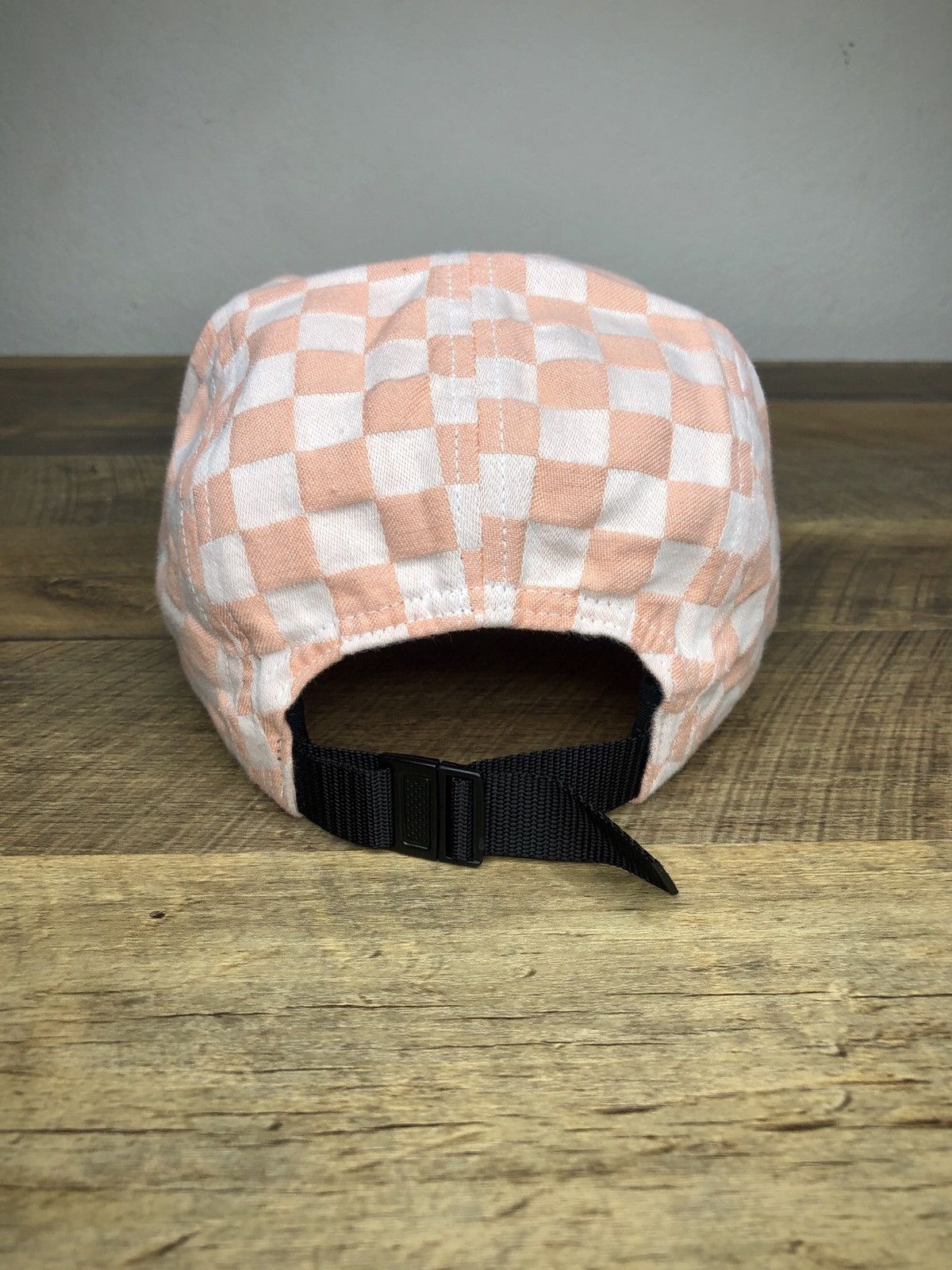 Supreme Checkerboard Camp Cap peach Size ONE SIZE - 3 Thumbnail