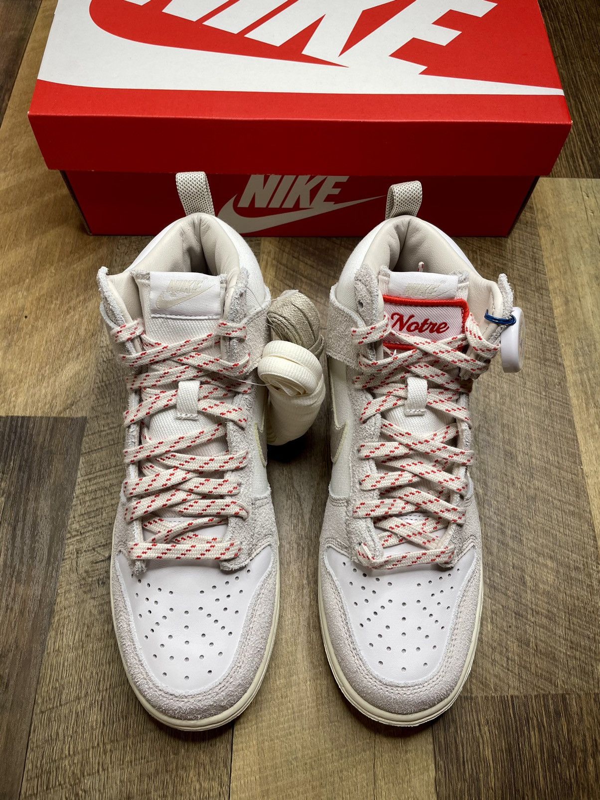 Nike Nike Dunk High Notre Chicago Orewood Brown 2021 premium Size US 8 / EU 41 - 4 Thumbnail