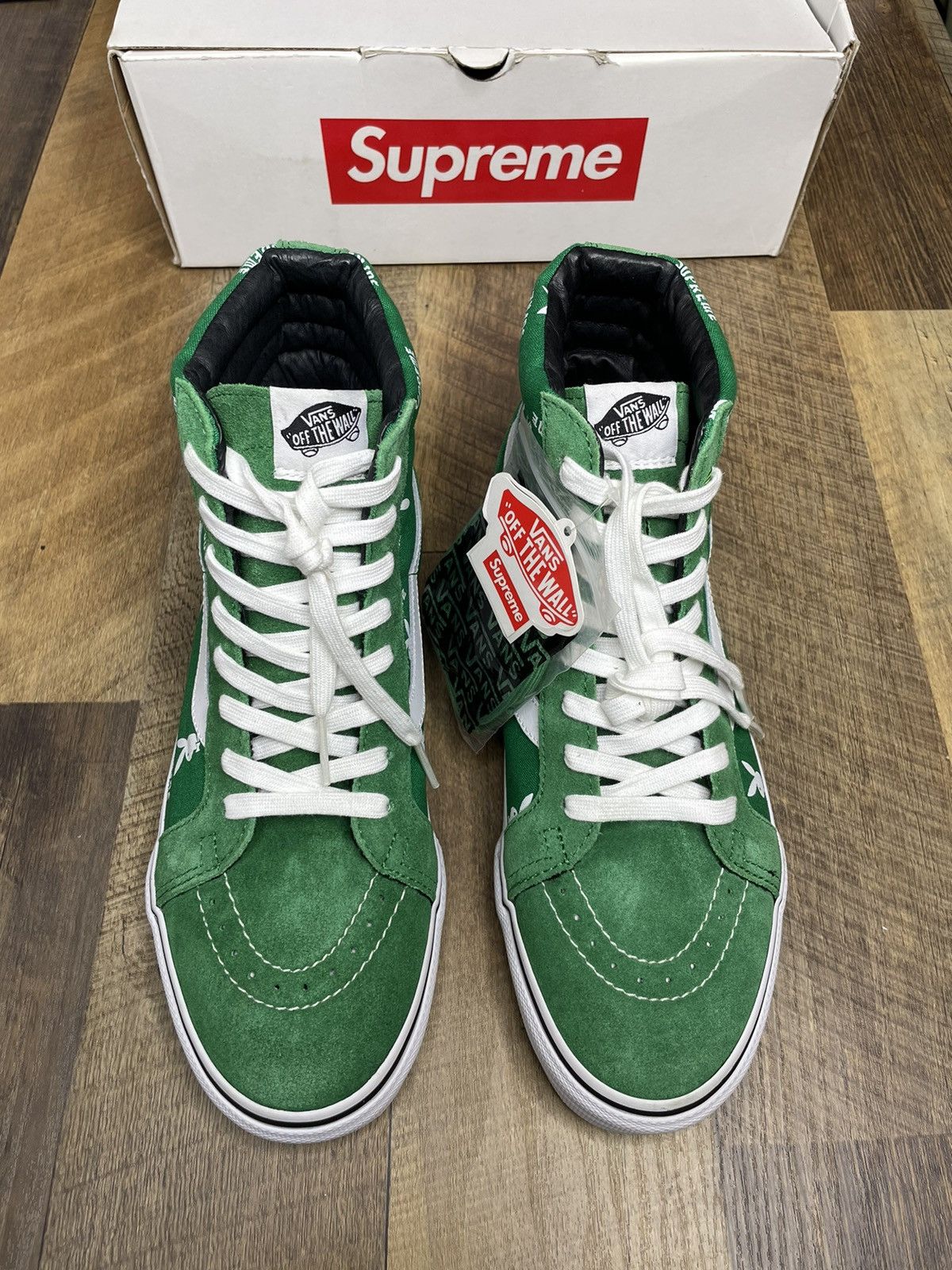 Playboy × Supreme × Vans Supreme Playboy Vans Sk8 hi skate high 2014 Size US 9.5 / EU 42-43 - 3 Thumbnail