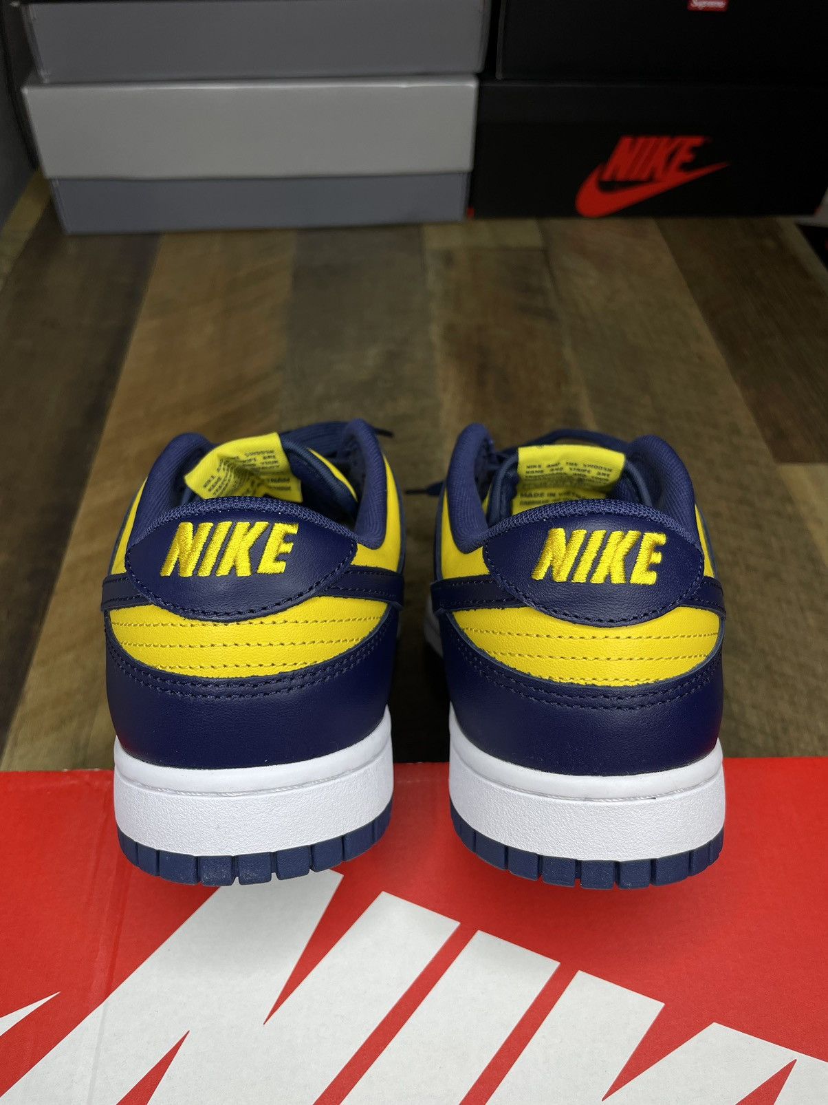 Nike Nike Dunk Low Michigan 2021 retro Size US 10 / EU 43 - 4 Thumbnail