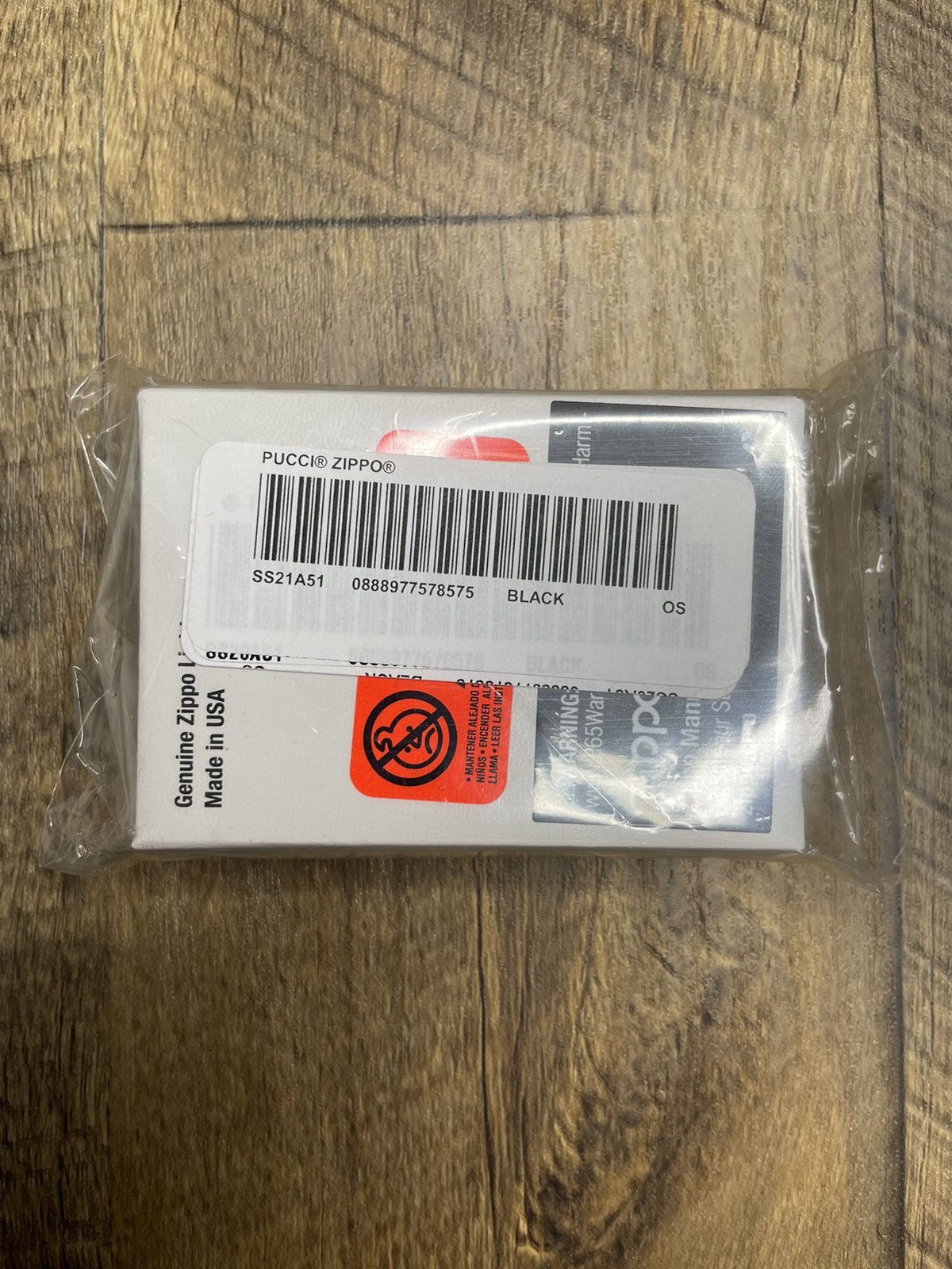 Supreme Emilio Pucci Supreme Zippo Lighter grey black white abstract Size ONE SIZE - 4 Thumbnail