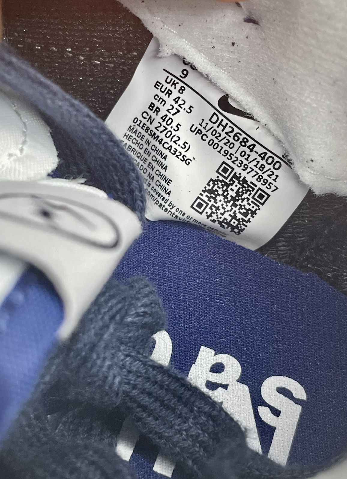 Fragment Design × Nike × Sacai Fragment Design sacai Nike LDV Waffle Blackened Blue Size US 9 / EU 42 - 7 Thumbnail