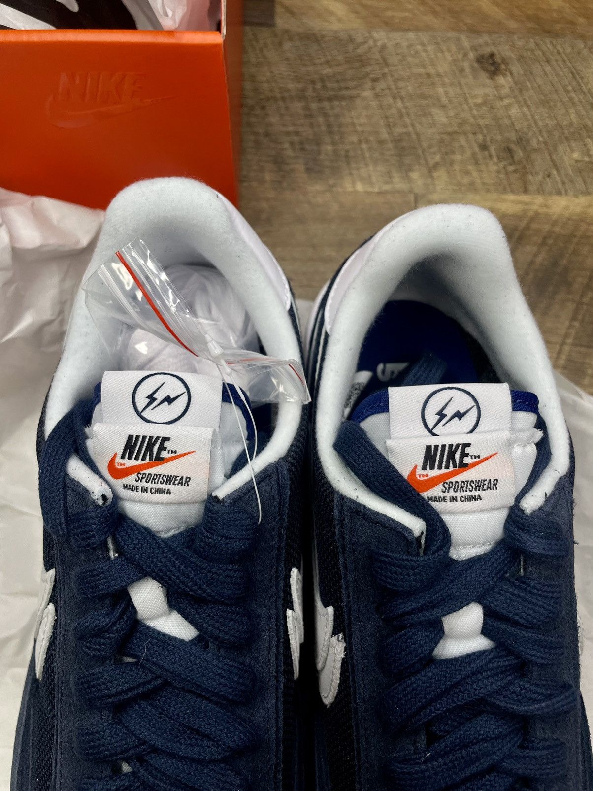 Fragment Design × Nike × Sacai Fragment Design sacai Nike LDV Waffle Blackened Blue Size US 9 / EU 42 - 8 Thumbnail